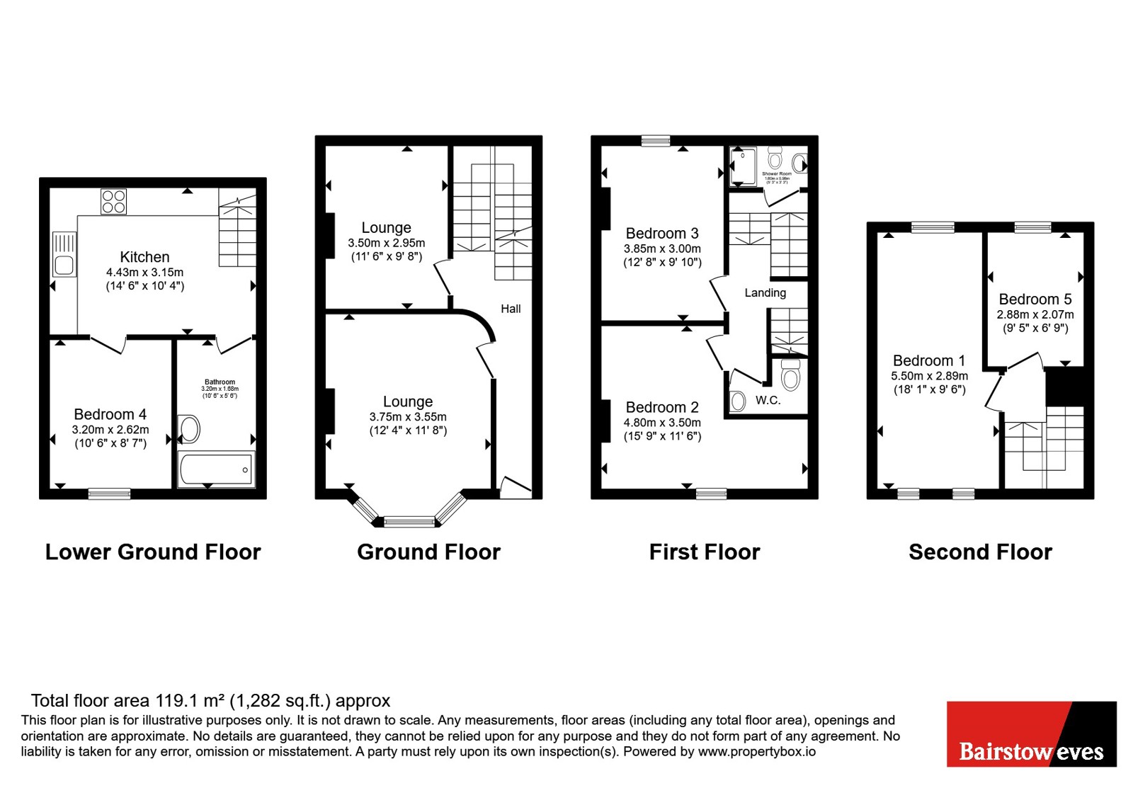 367, Upton Lane, London floorplan
