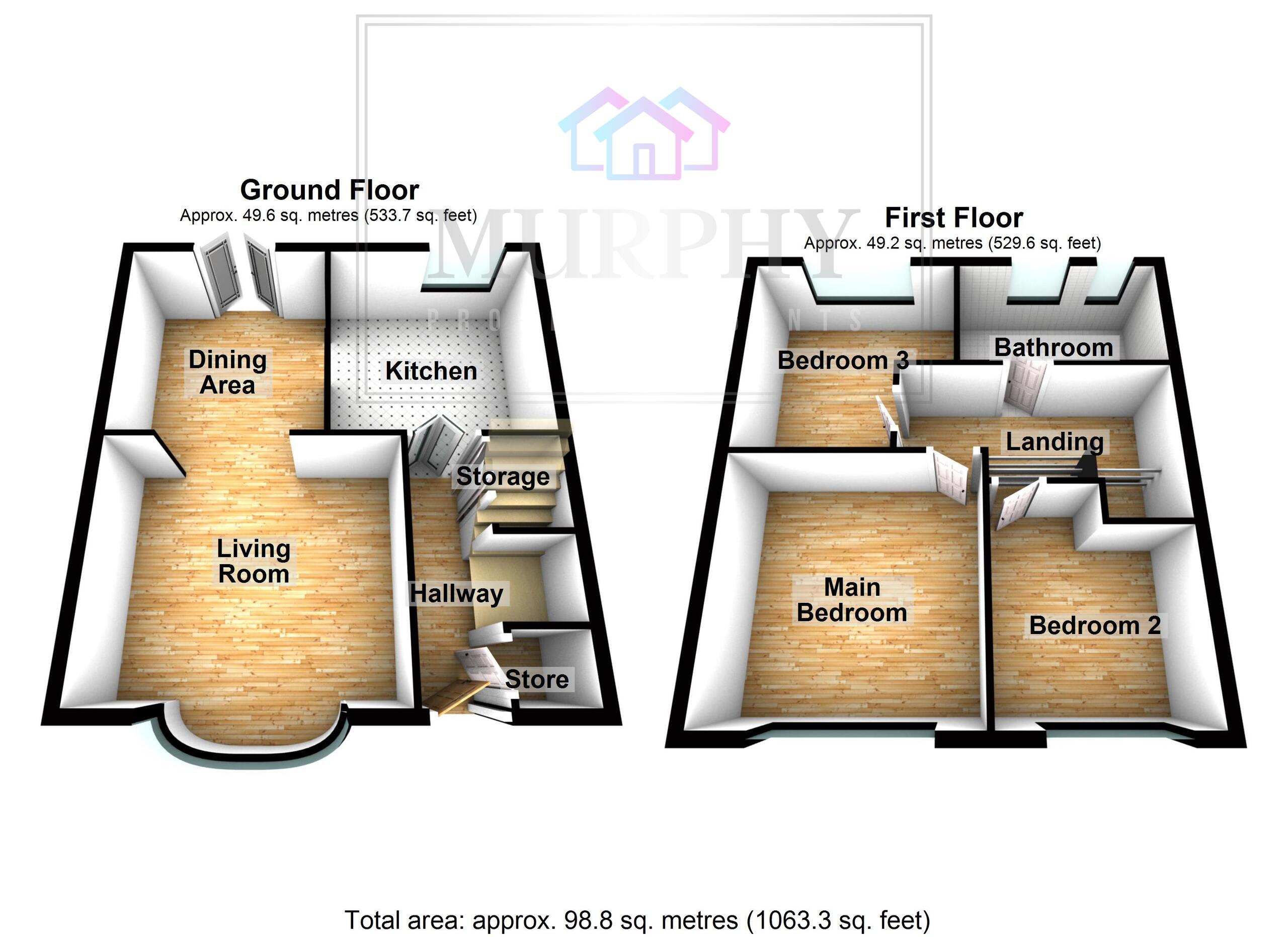 49 Carleton Green Close, Pontefract floorplan