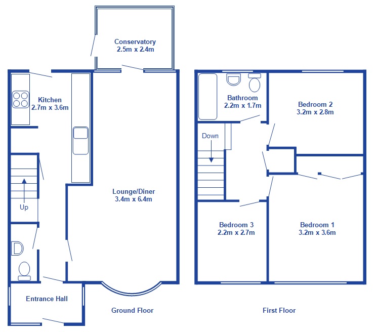 3 Bedrooms Semi-detached house to rent in Hither Mead, Bishops Lydeard, Taunton TA4