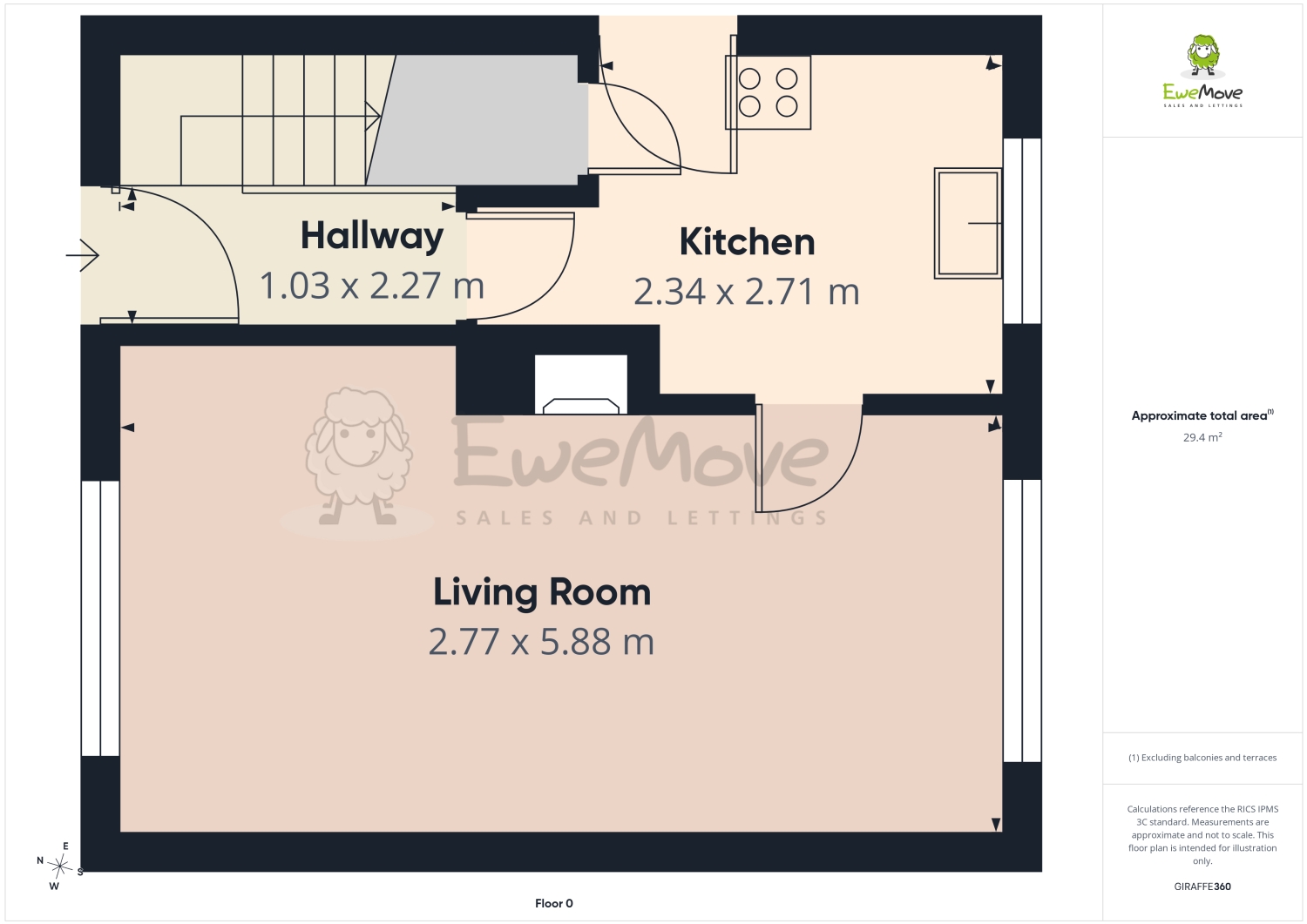 11, Abbey Road, Batley floorplan