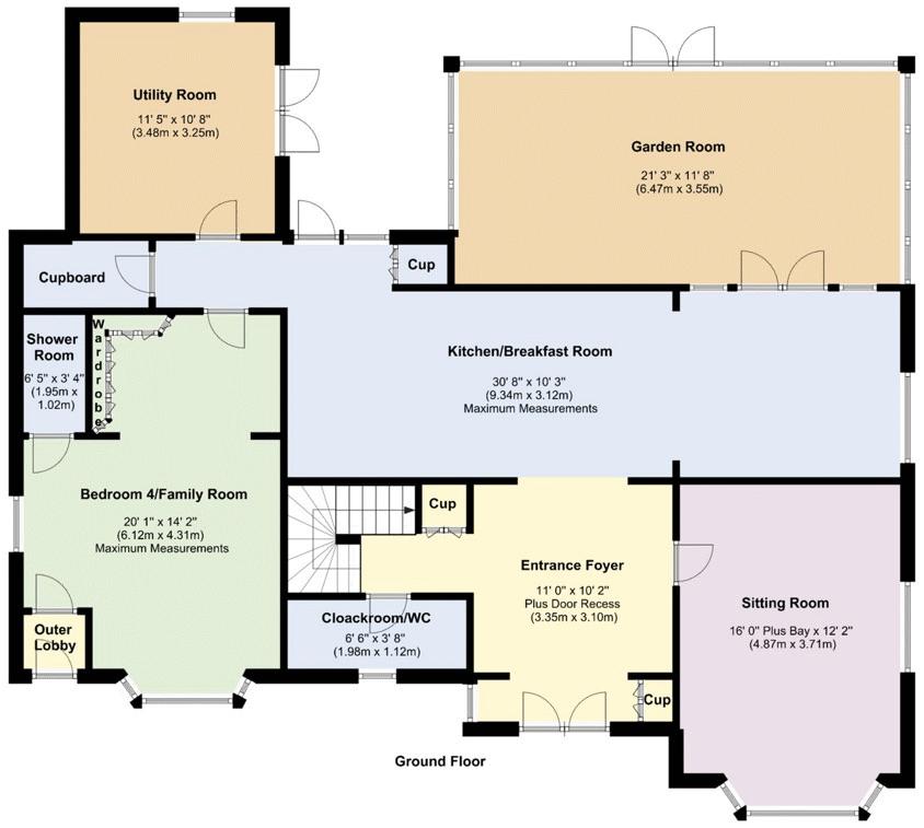 20, Westlands Grove, Fareham floorplan