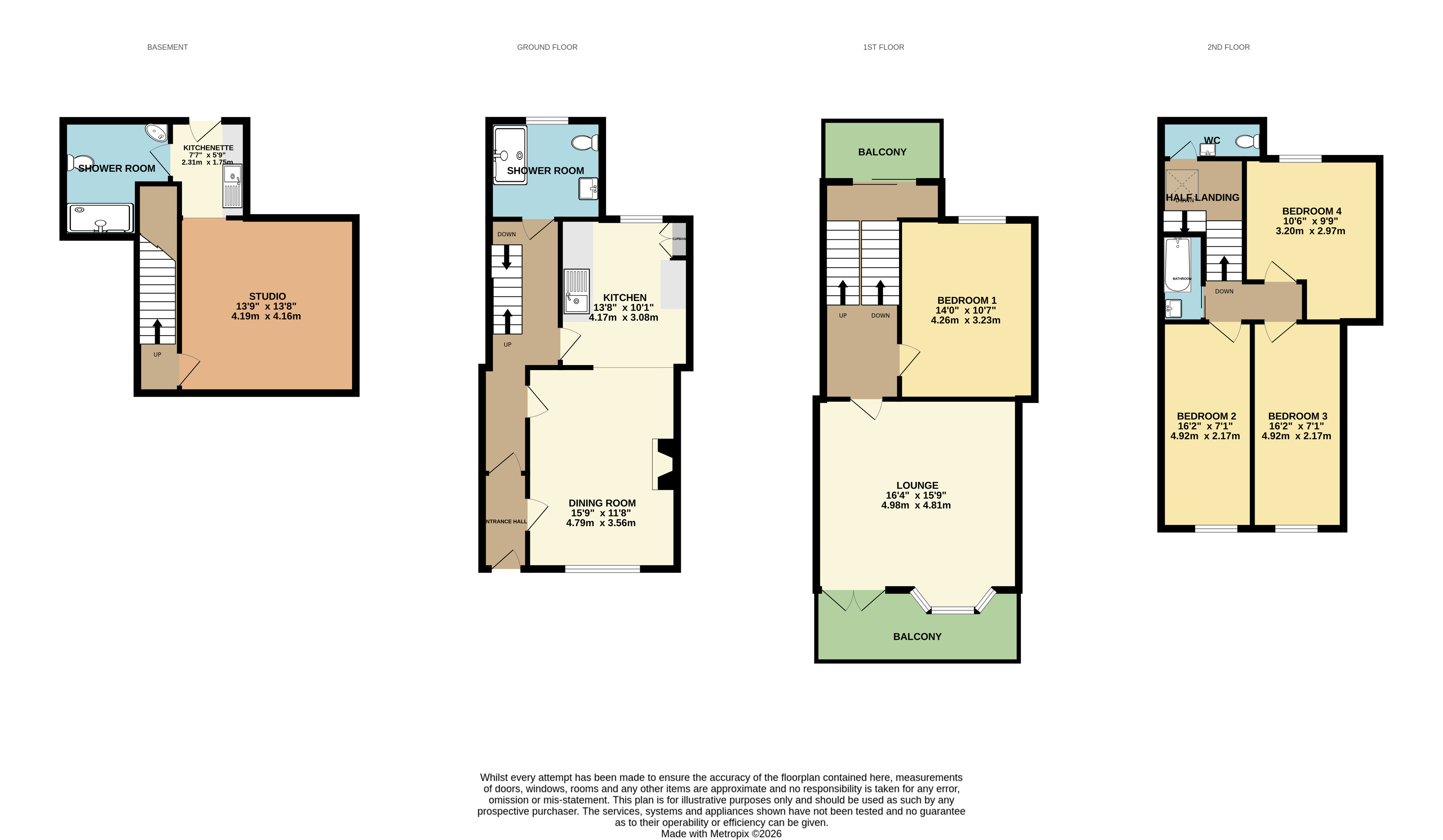 Kilburnie, 4 The Crescent Mortehoe, Woolacombe Devon, Devon floorplan