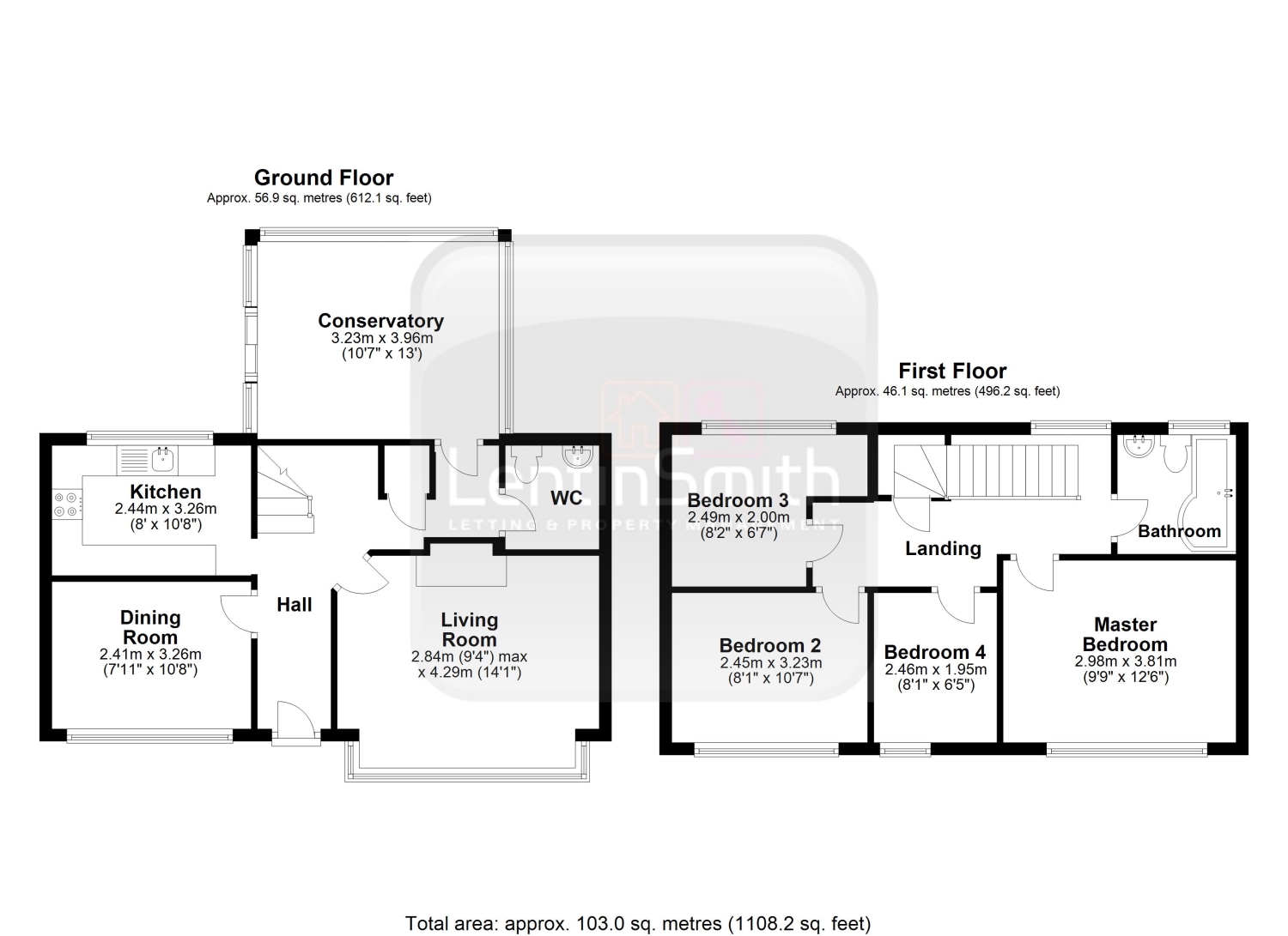 18, Grosvenor Road, North Yorkshire floorplan