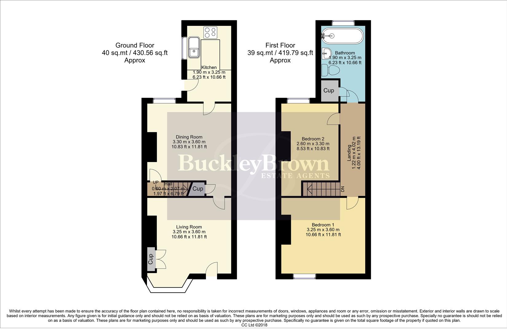 198, Victoria Street, Mansfield floorplan