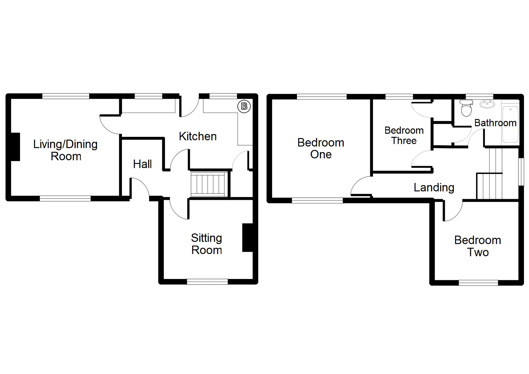 3 Bedrooms Semi-detached house for sale in Parc Y Dre Road, Ruthin LL15