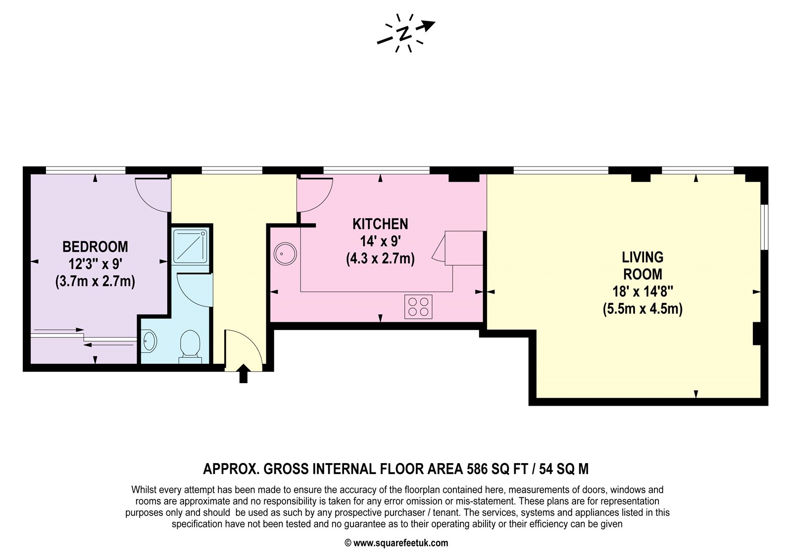 1 Bedrooms Flat to rent in Smithbrook Kilns, Cranleigh, Surrey GU6