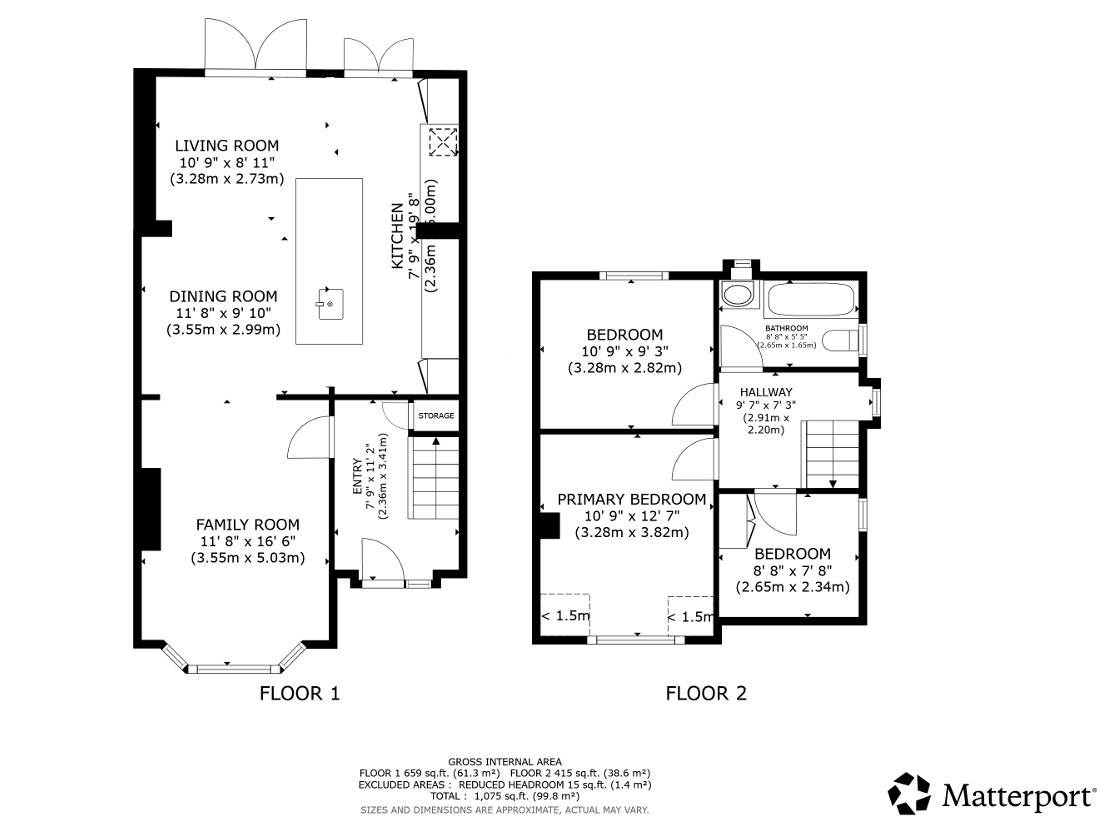 159, Bamburgh Avenue, South Shields floorplan