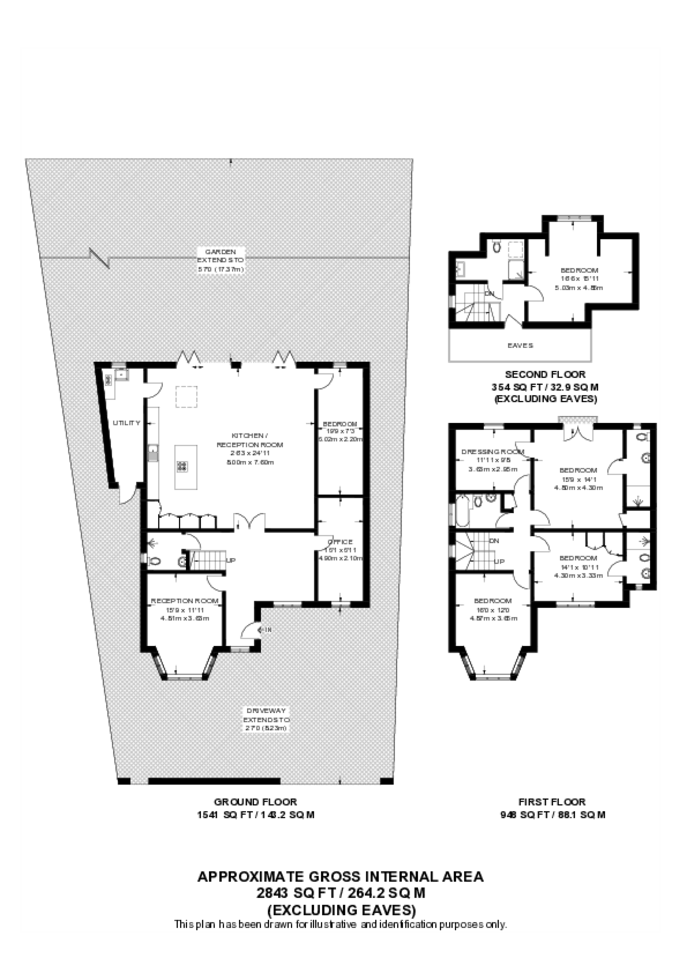 Talbot Crescent, Hendon floorplan