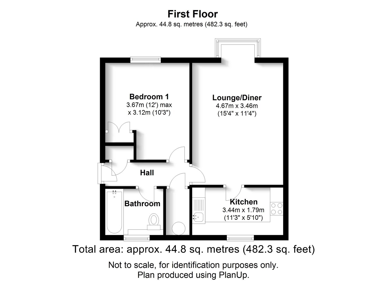 1 Bedrooms Flat for sale in Millers Rise, St Albans AL1