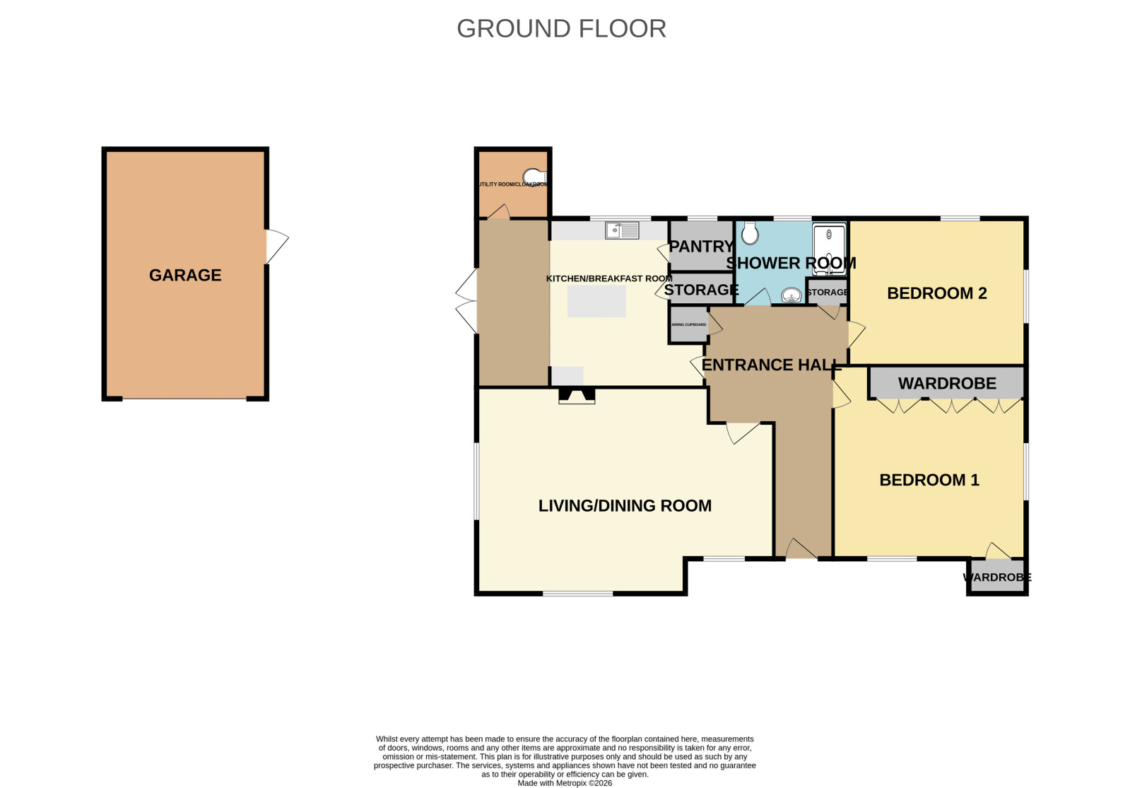 Springmead, Essex floorplan