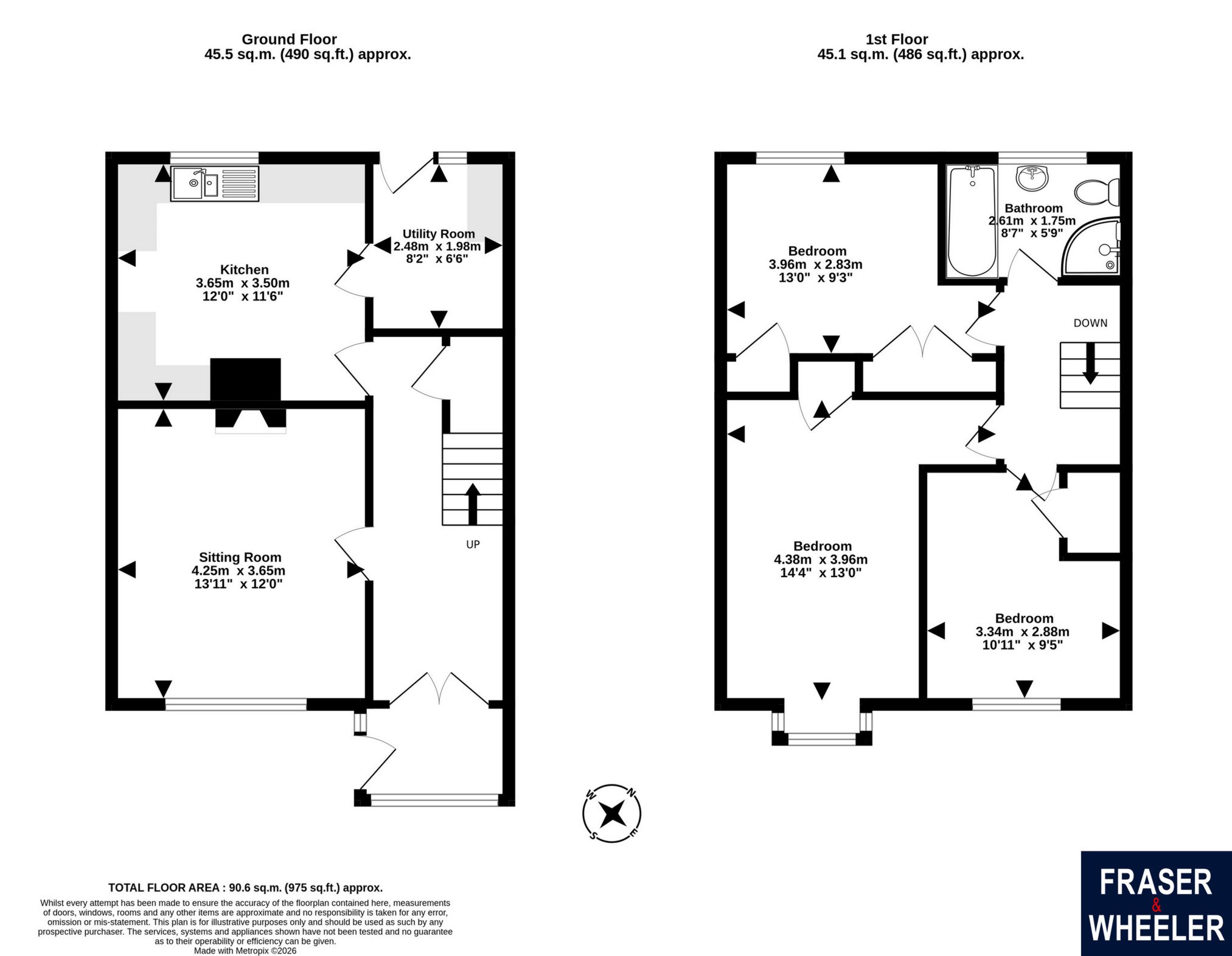76, Kingsway, Teignmouth floorplan