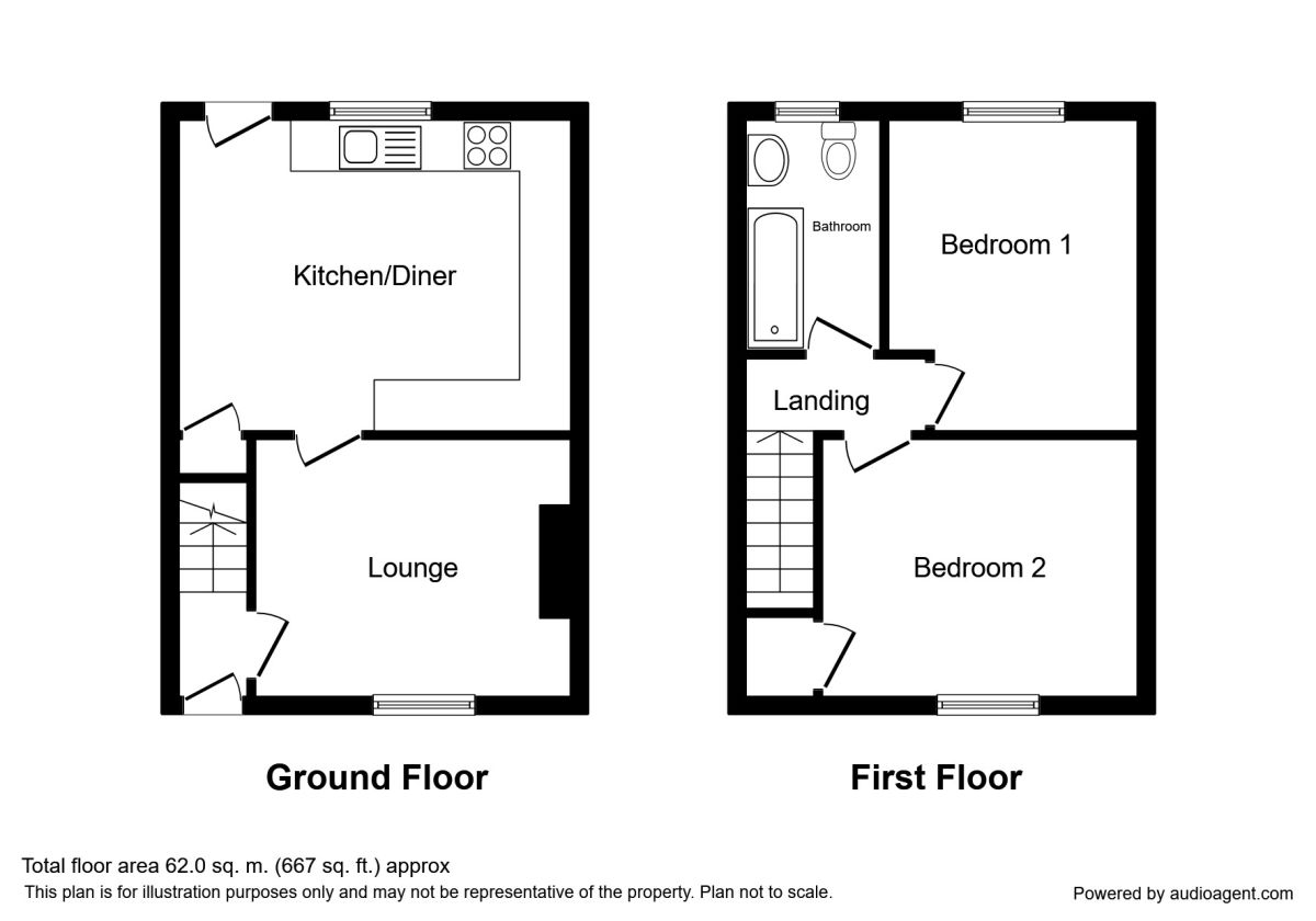 2 Bedrooms Terraced house for sale in New Street, High Green, Sheffield S35