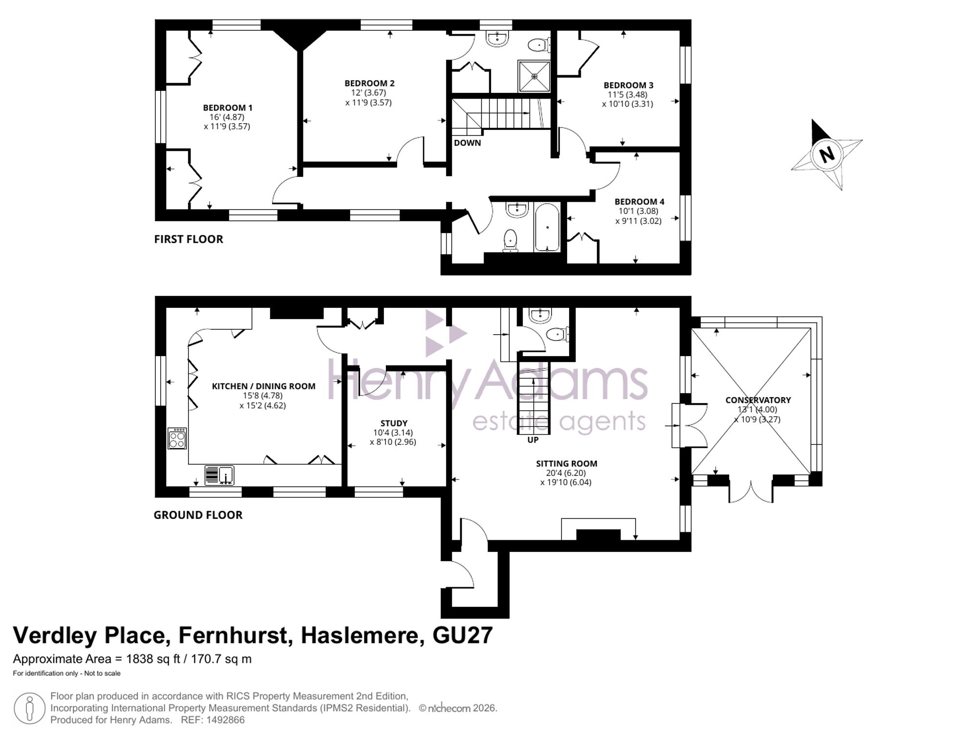 8 Verdley Place, Haslemere floorplan