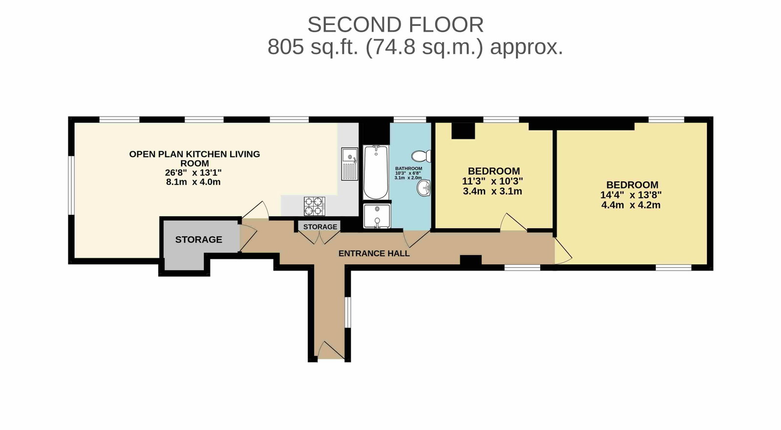 Henman House,Flat 15, Noyce Court, Southampton floorplan