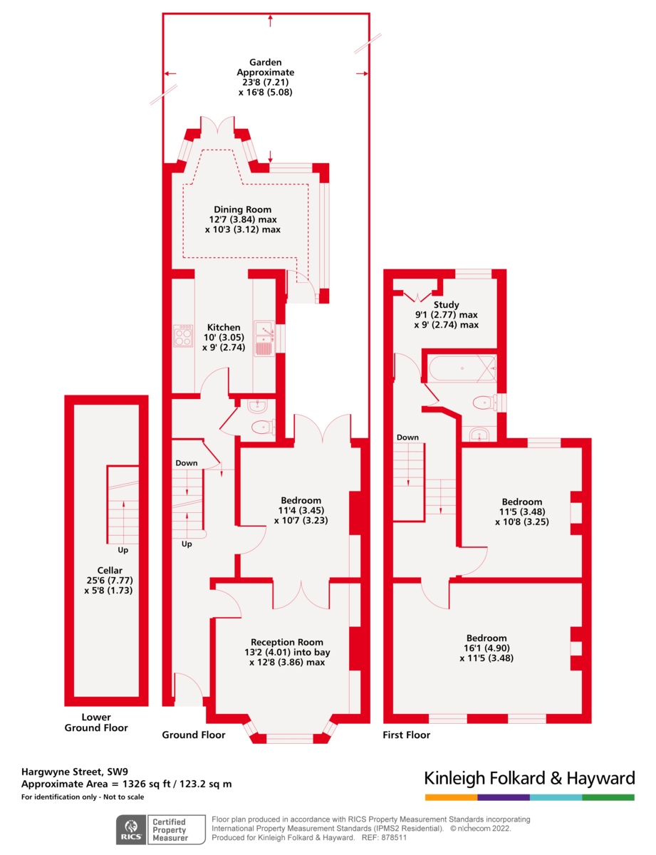6, Hargwyne Street, London floorplan