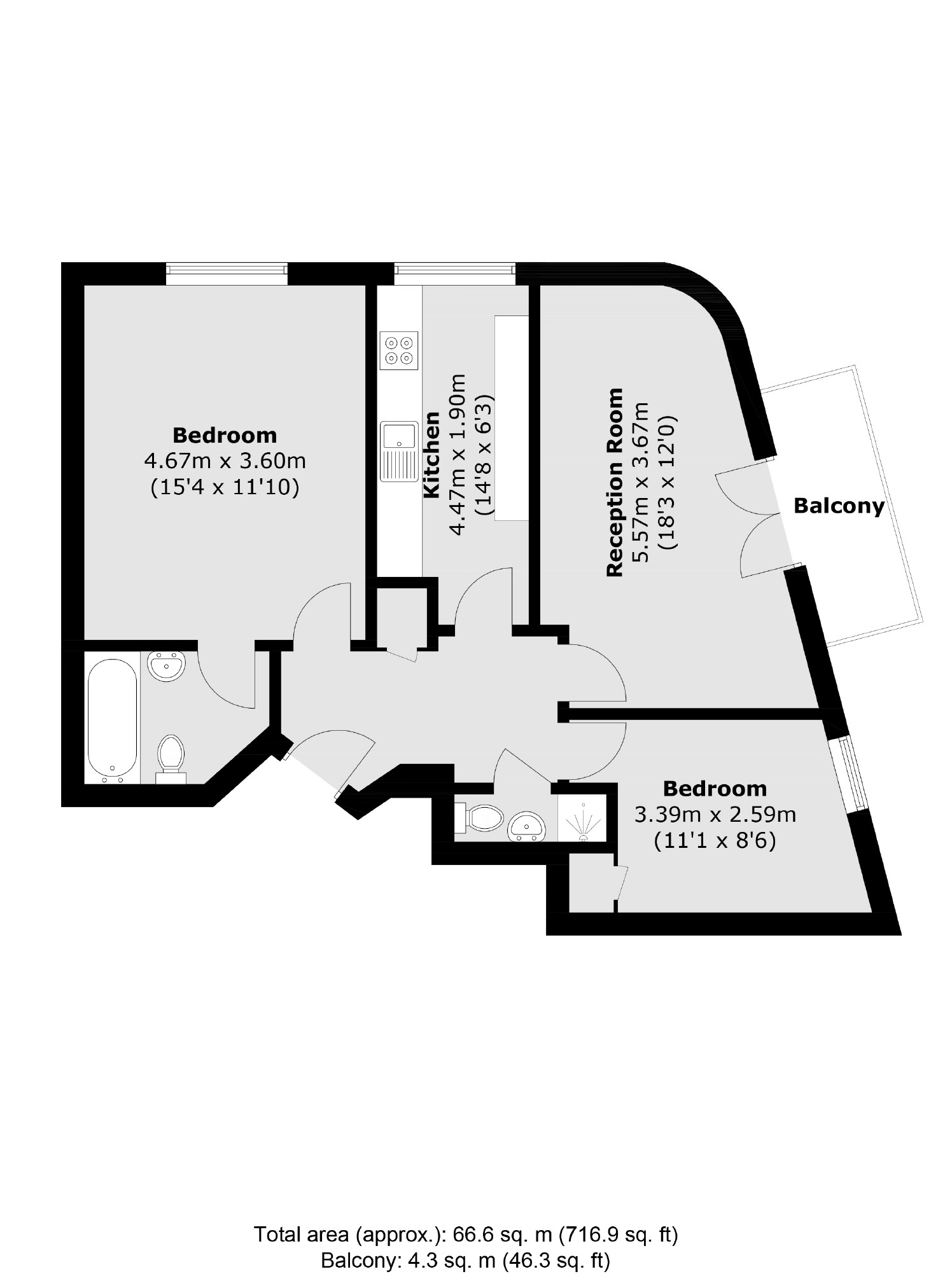 Wapping High Street, London floorplan