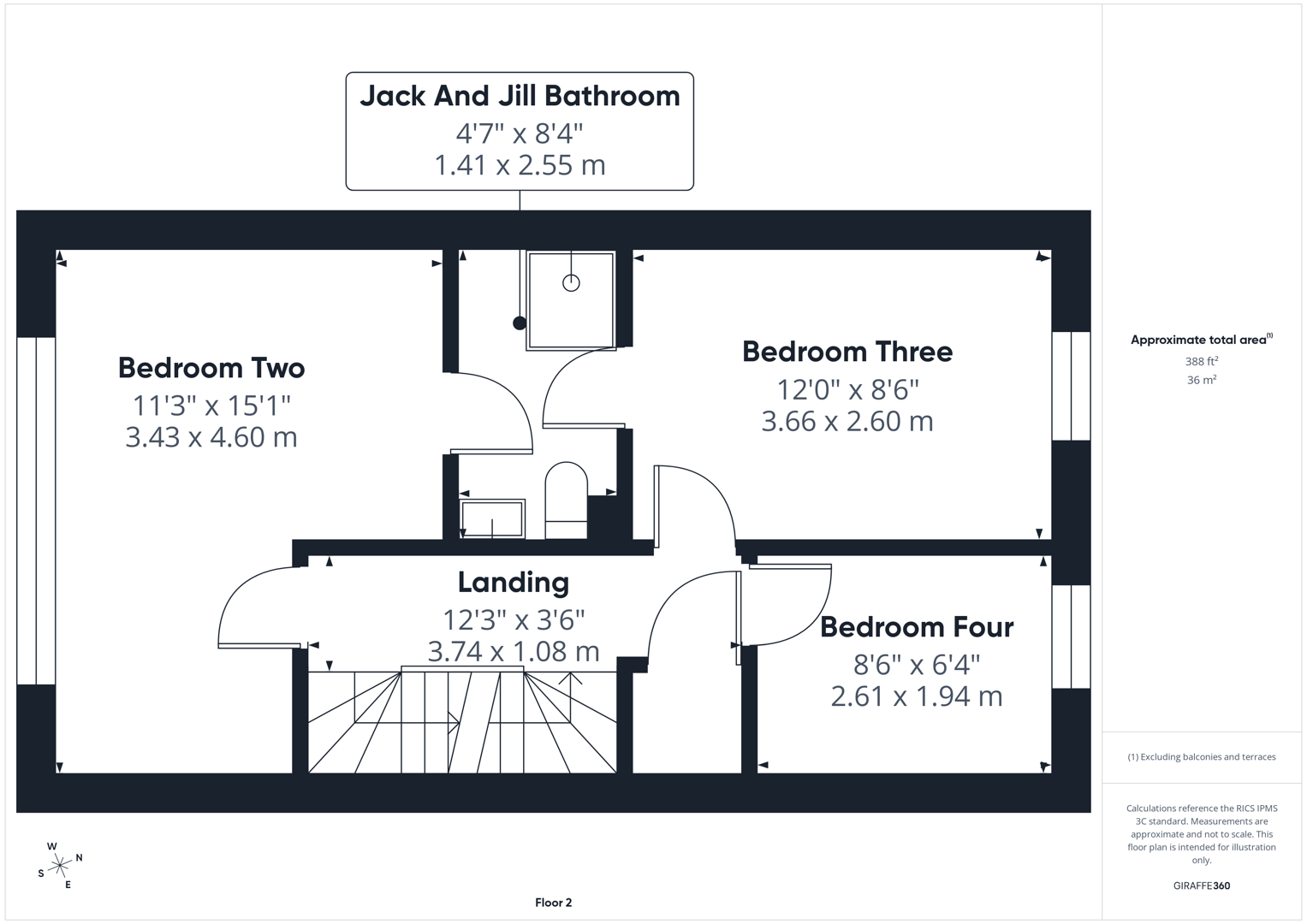 10, Madison Walk, Pontefract floorplan