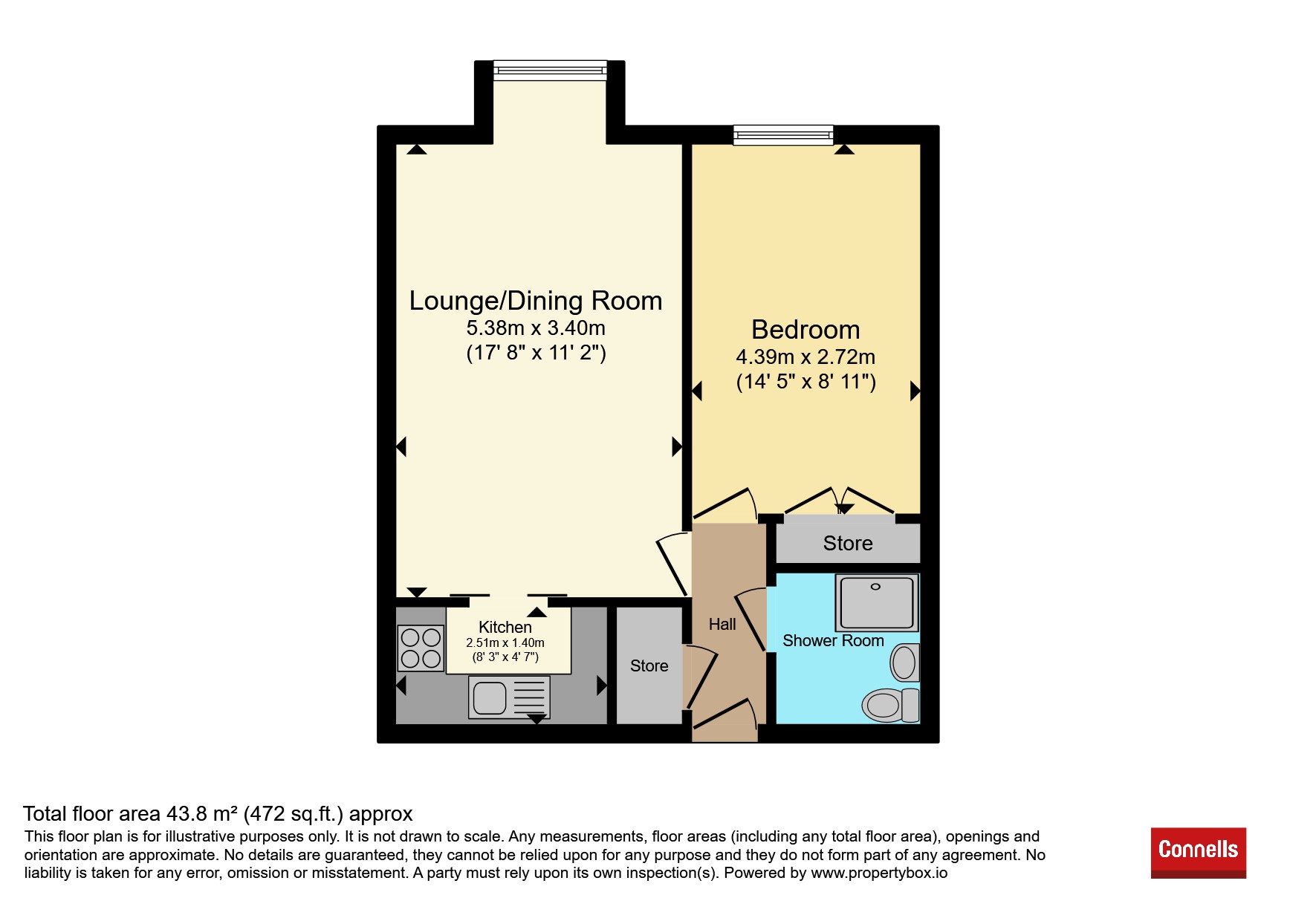 34, Laburnum Court, Leighton Buzzard floorplan