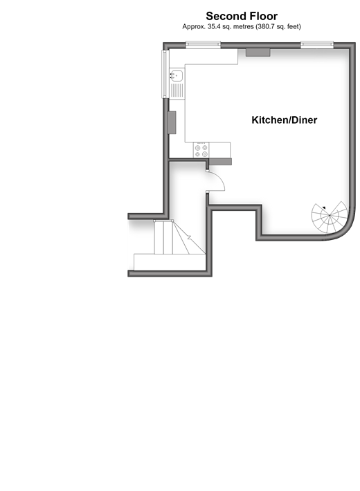 High Street, Rochester floorplan