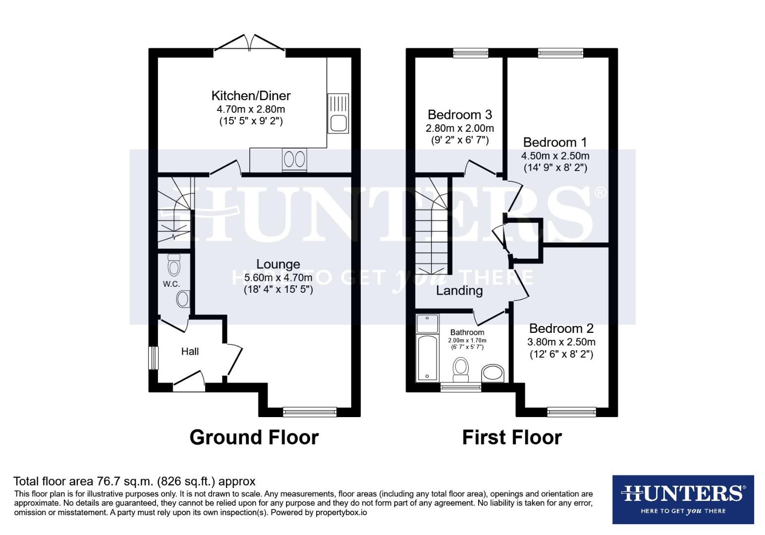 12, Halton Gill Grove, Harrogate floorplan