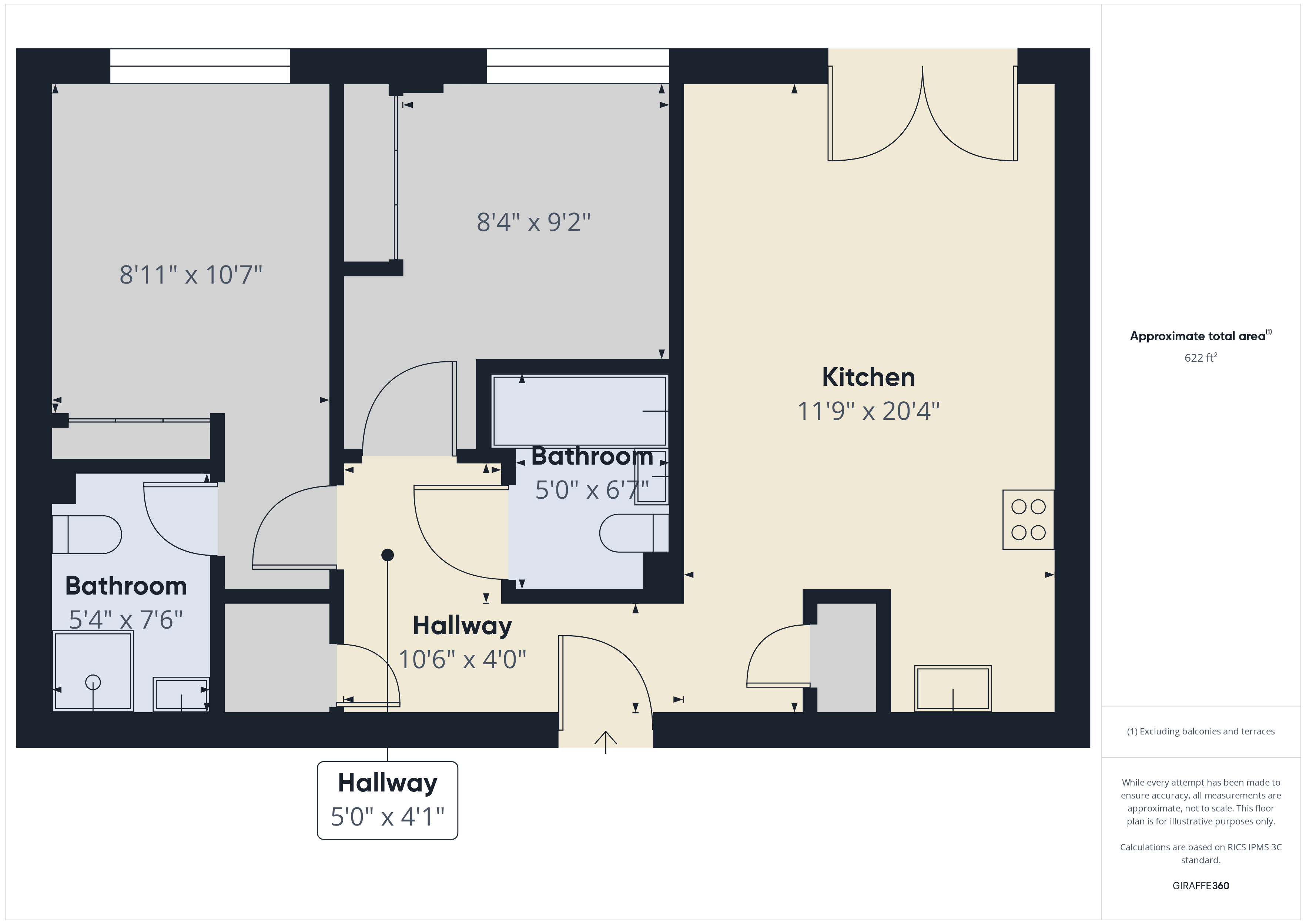 The Habitat, Nottingham floorplan