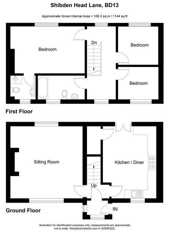9, Shibden Head Lane, Bradford floorplan