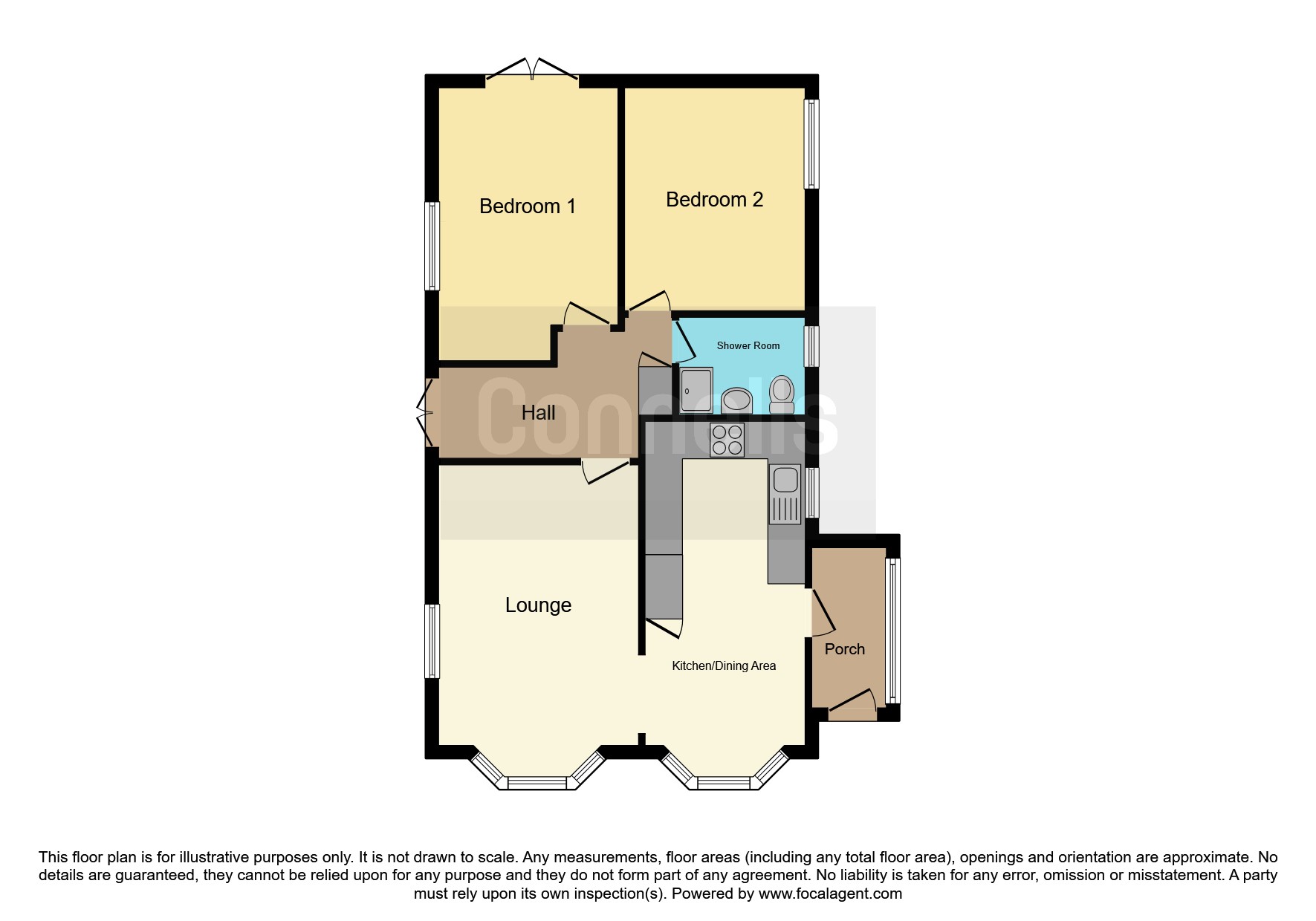 49, Lady Bailey, Blandford Forum floorplan