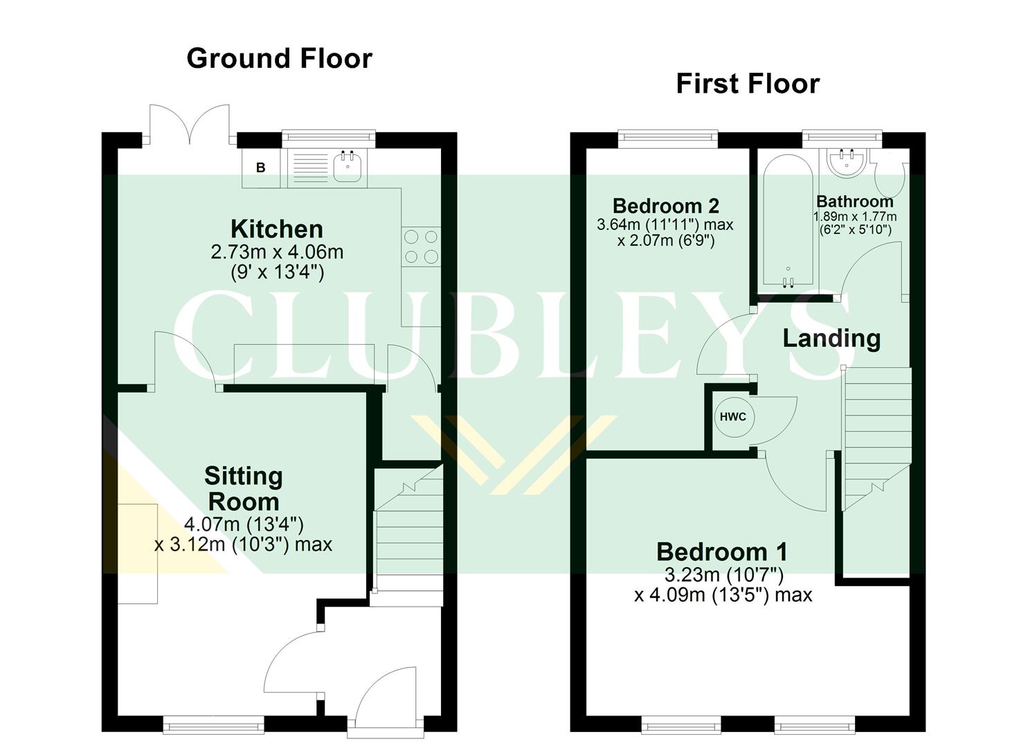 11, Waite Close, Pocklington floorplan