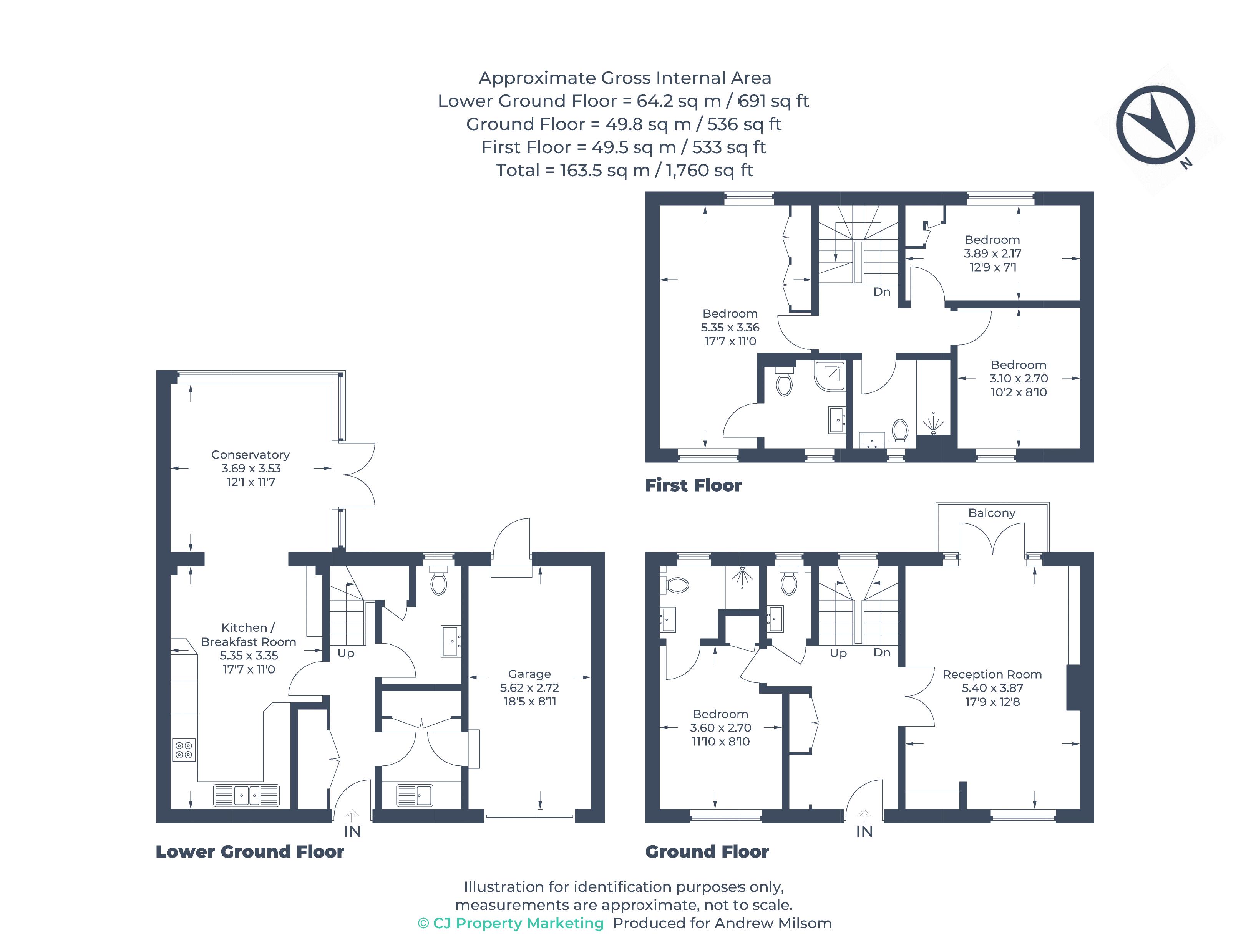 12, Malthouse Way, Marlow floorplan