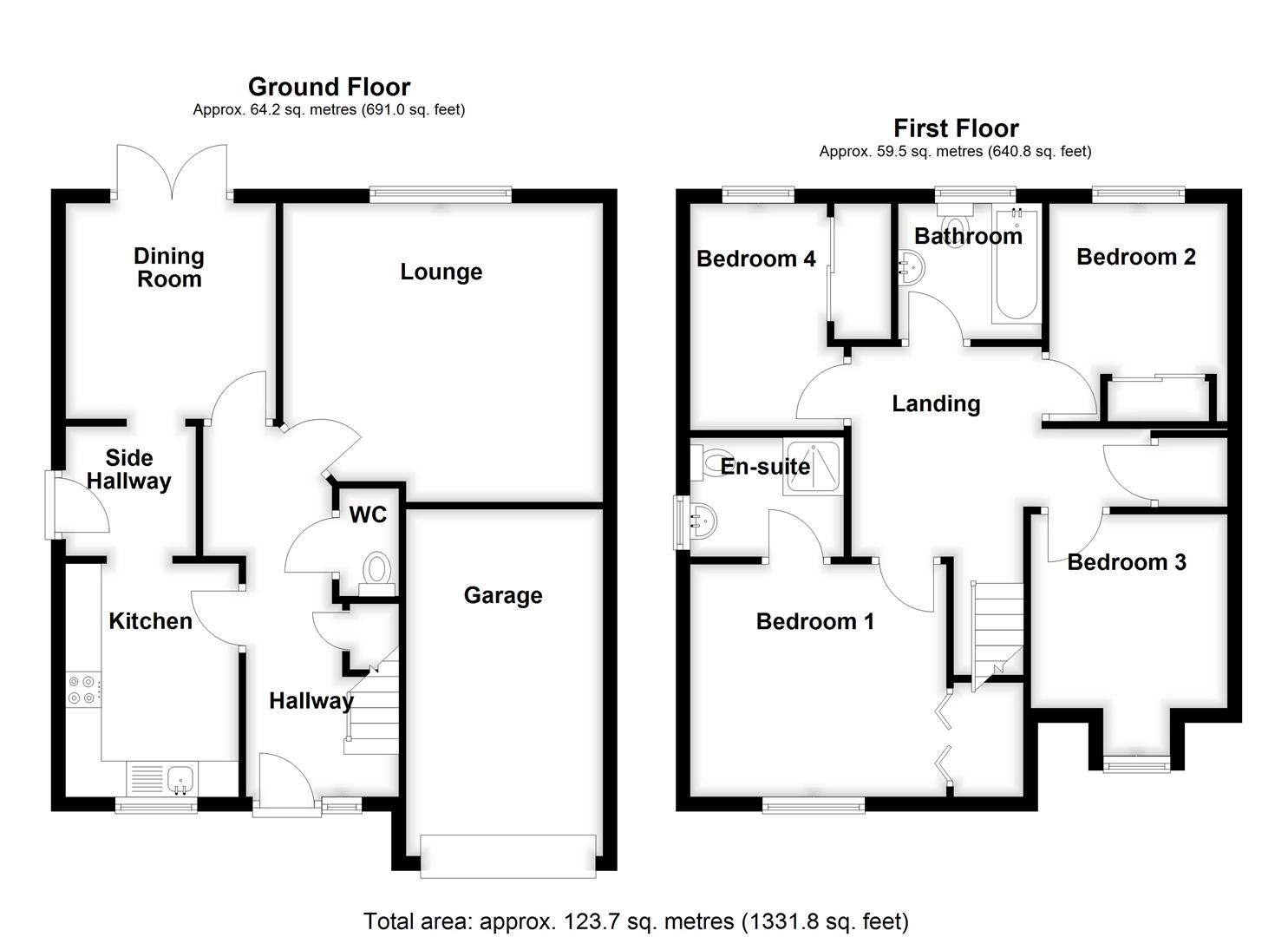 1A, St. Andrews Road, Spalding floorplan