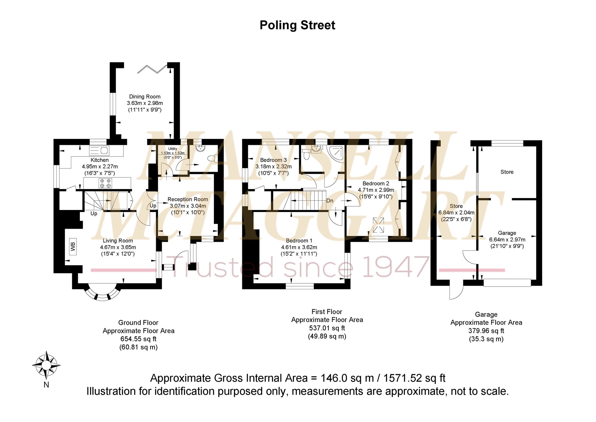 Shepherds Cottage Poling Street, Arundel floorplan