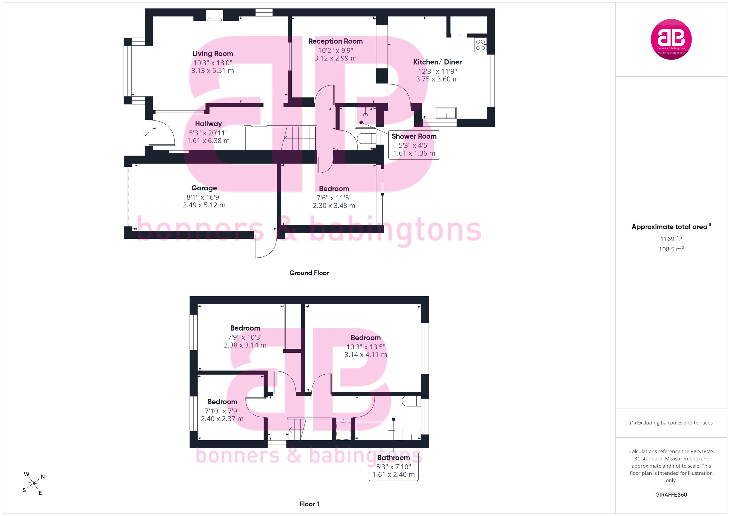 10 Oakley Lane, Chinnor floorplan