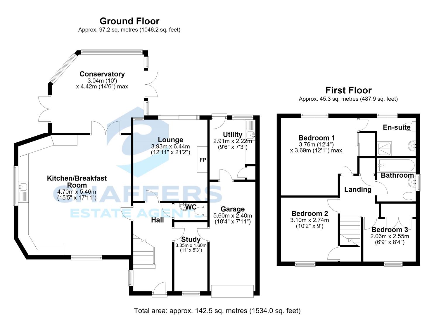 19, Davenant Close, Gillingham floorplan