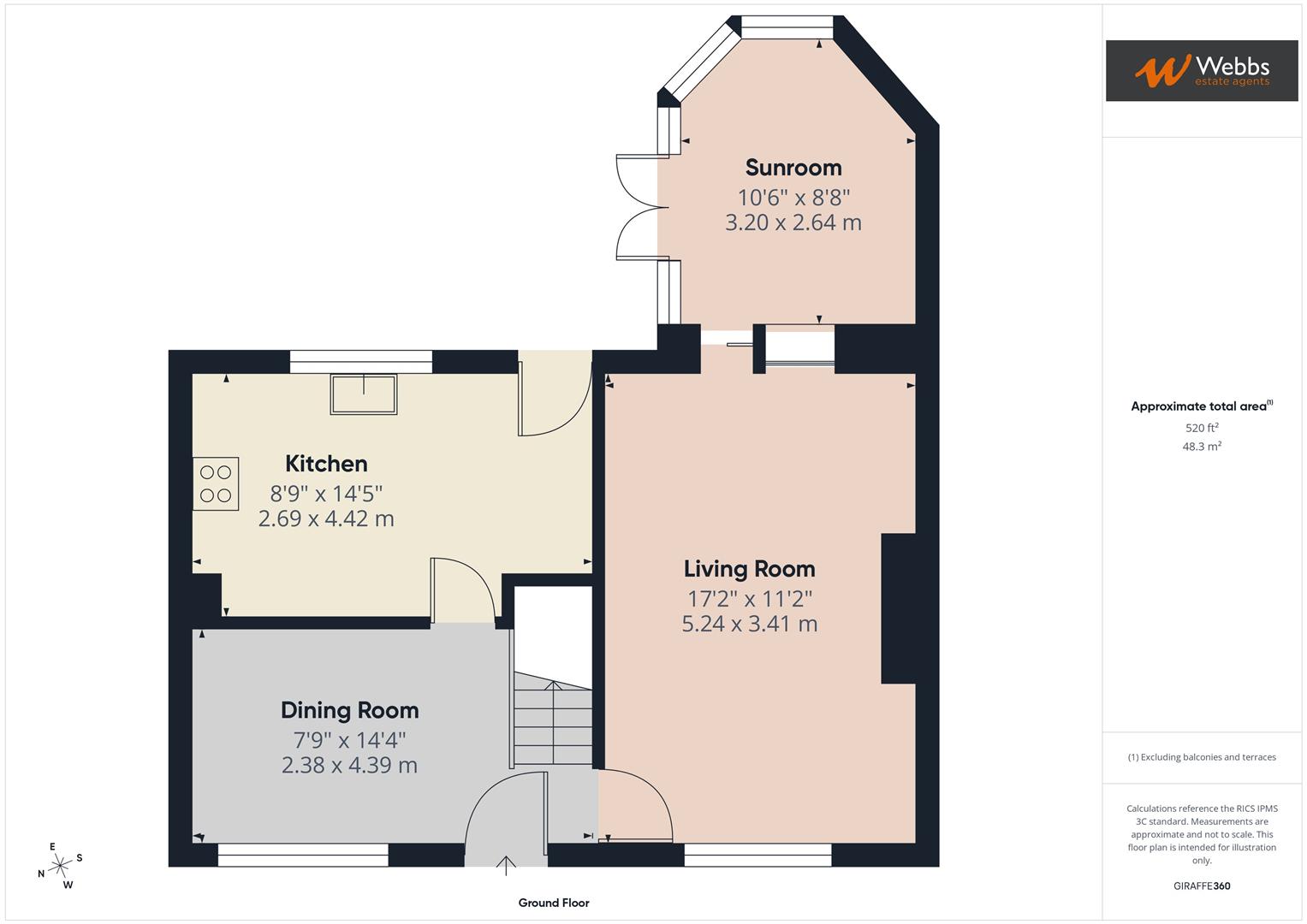 48, The Uplands, Stafford floorplan
