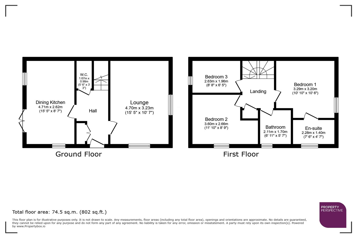 2, Harvester Lane, Doncaster floorplan