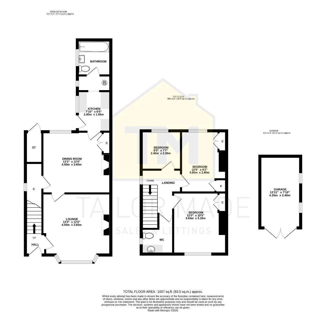 22, Binley Avenue, Coventry floorplan