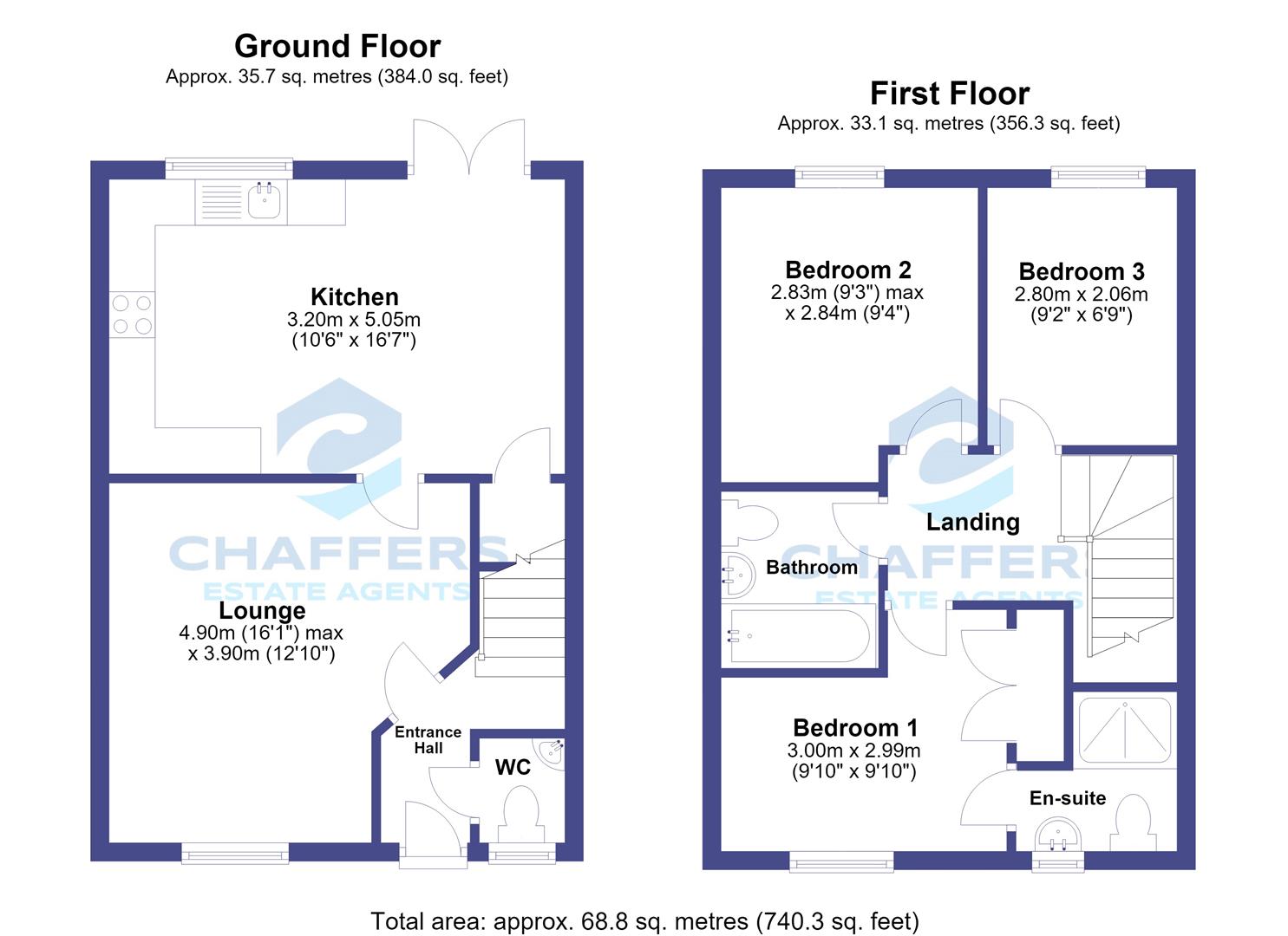 20, Greenacre Way, Shaftesbury floorplan