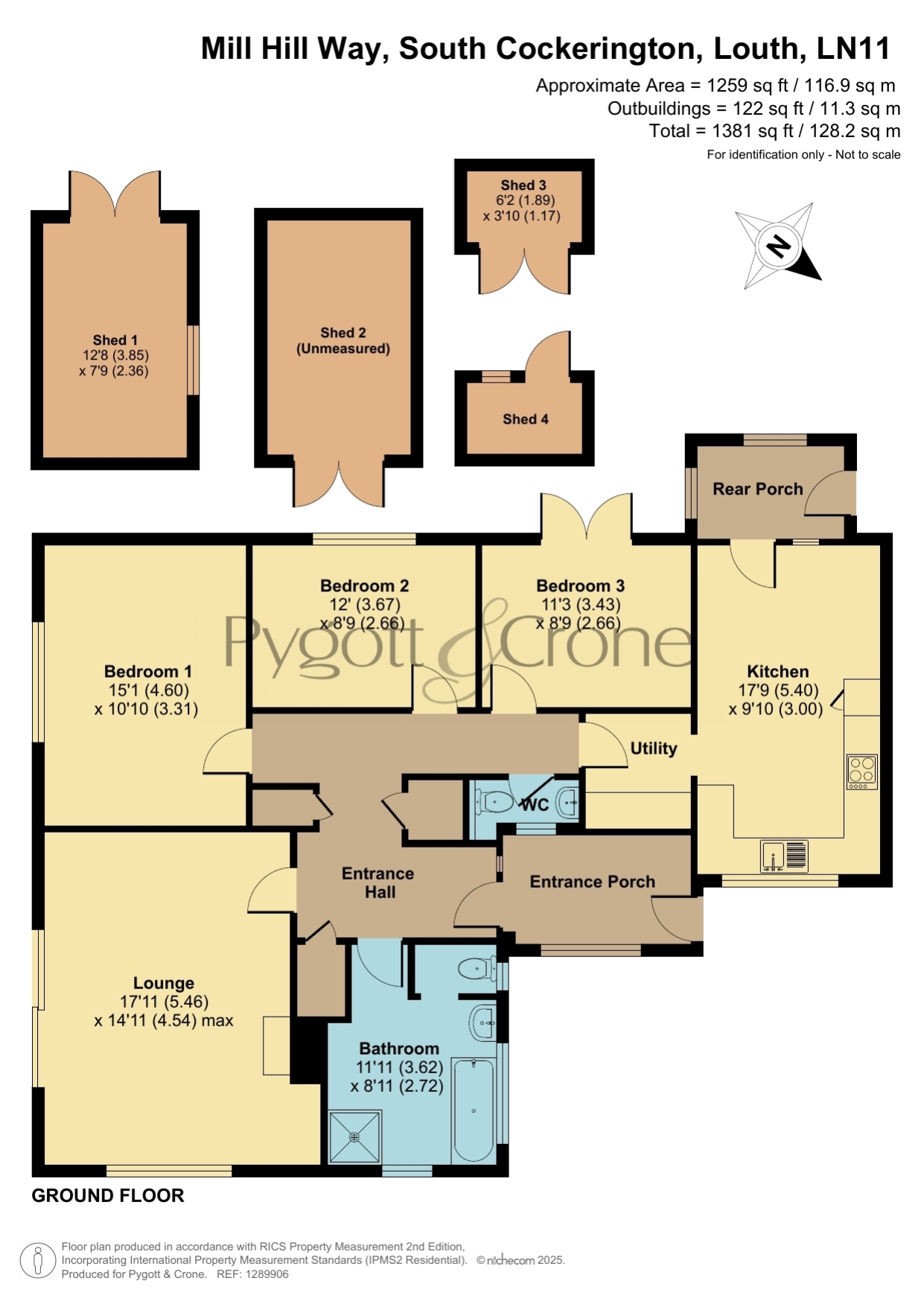 Misty Meadows, Mill Hill Way, Louth floorplan