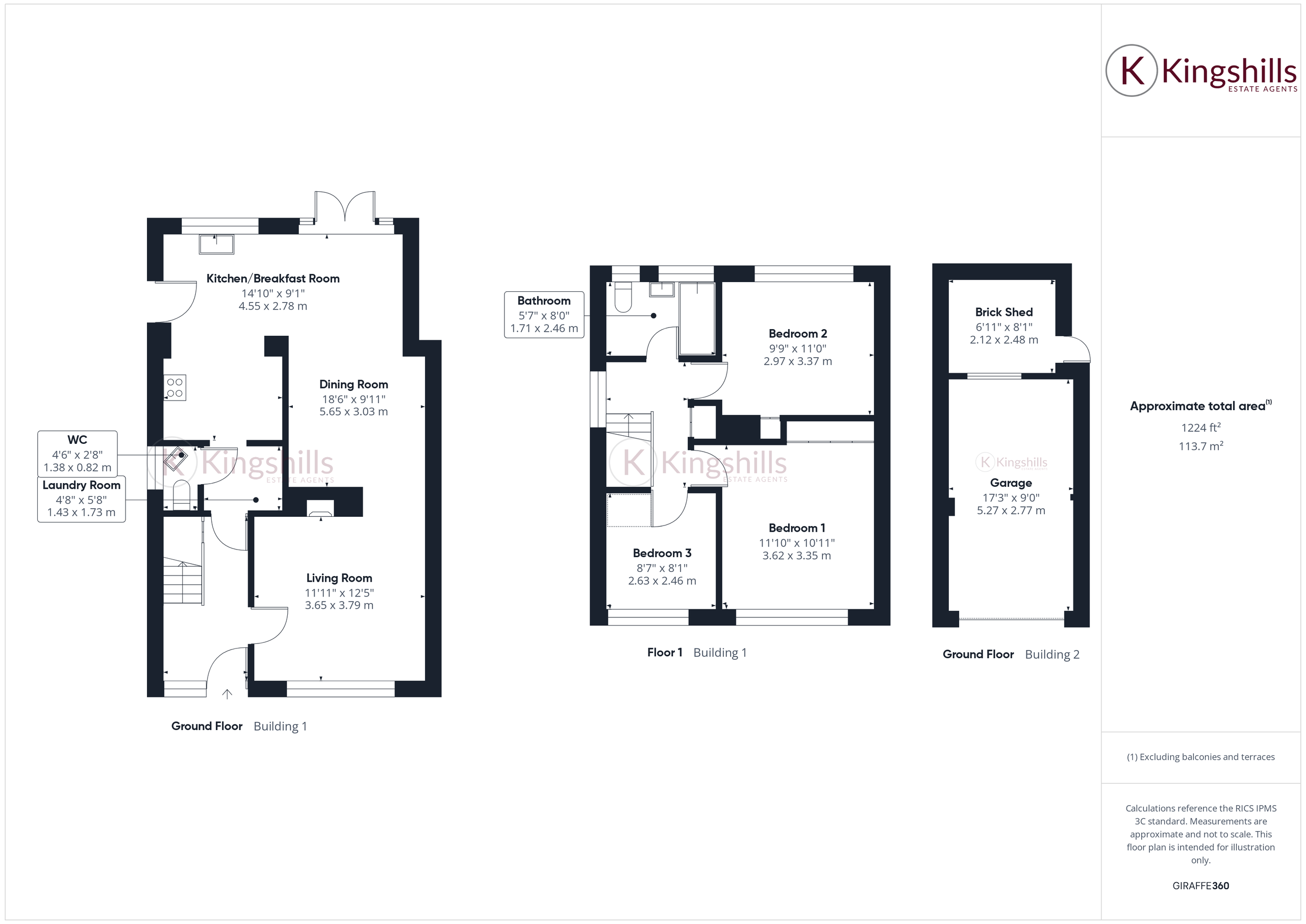4 Heath End Close, High Wycombe floorplan