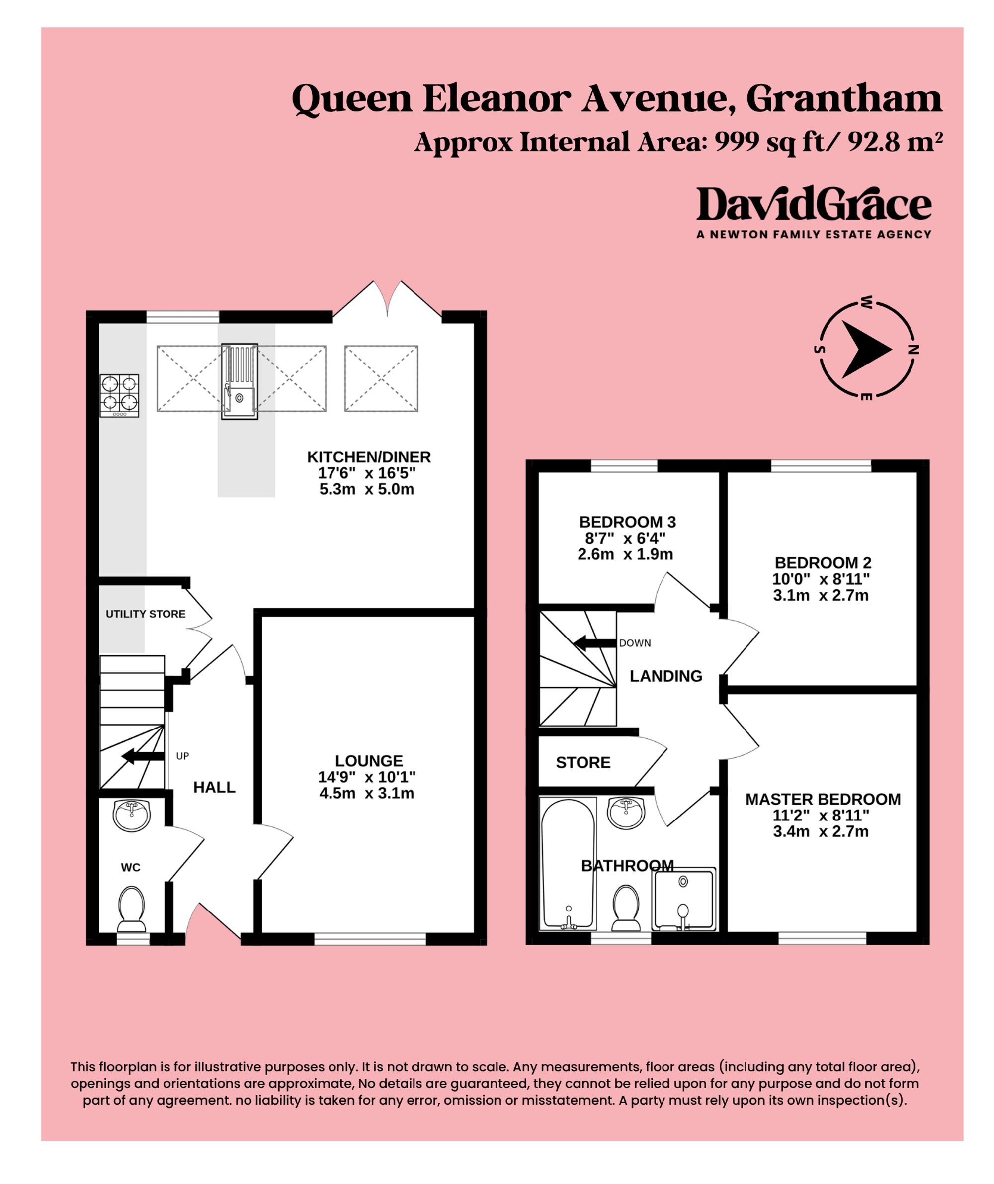 24 Queen Eleanor Avenue, Grantham floorplan