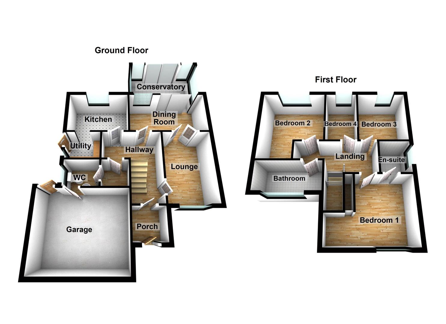 Sedd Goch, Brackla, Bridgend CF31, 4 bedroom detached house for sale