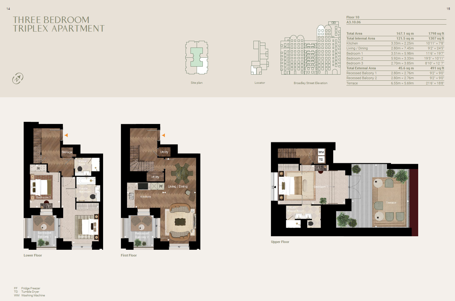 The Broadley - A3.10.06, 1, The Broadley, London floorplan