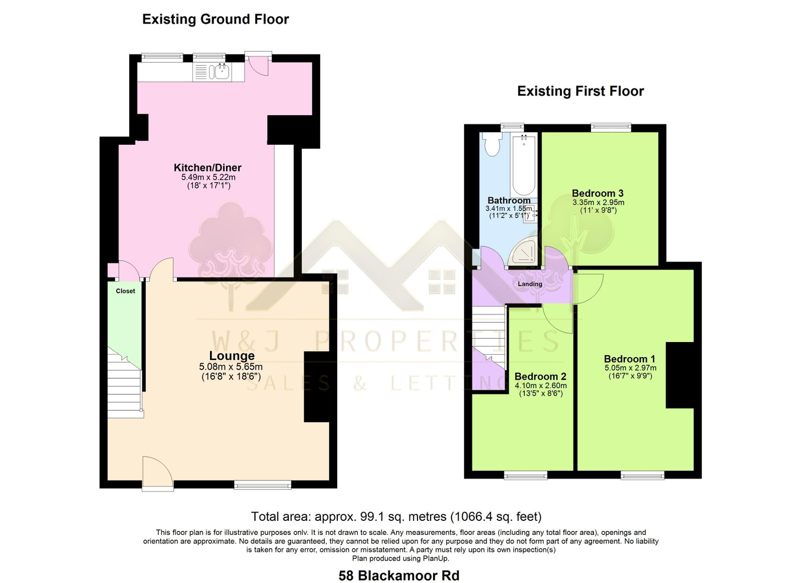 58, Blackamoor Road, Blackburn floorplan