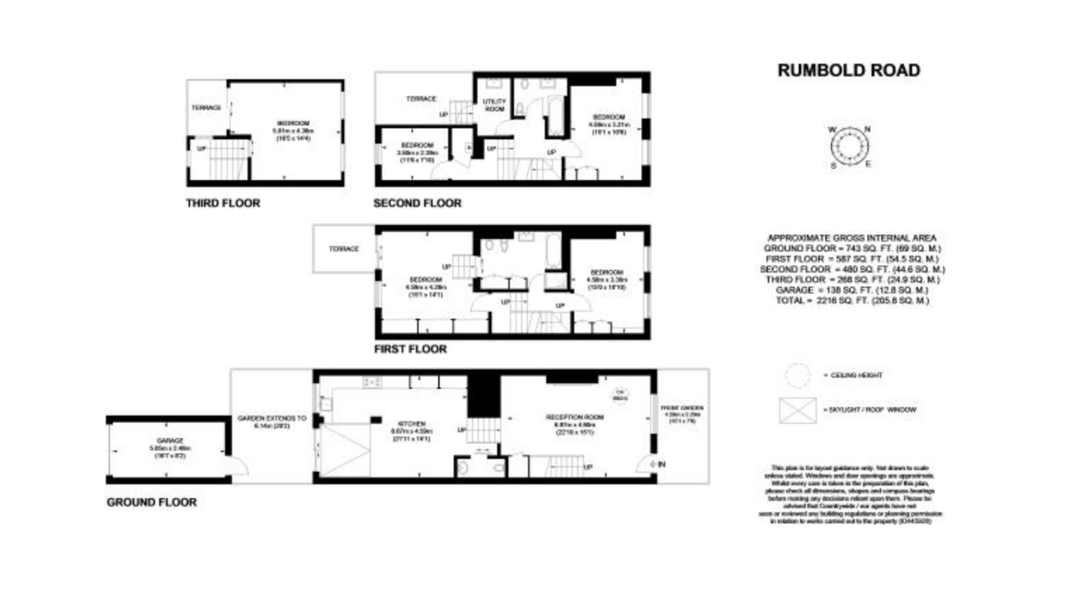 5 Bedrooms Terraced house to rent in Rumbold Road, London SW6