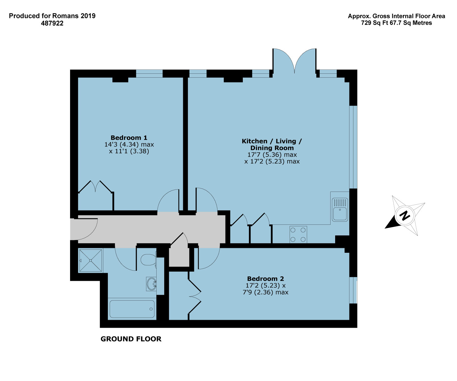 2 Bedrooms Flat for sale in Corunna Court, Wellington Business Park, Crowthorne RG45
