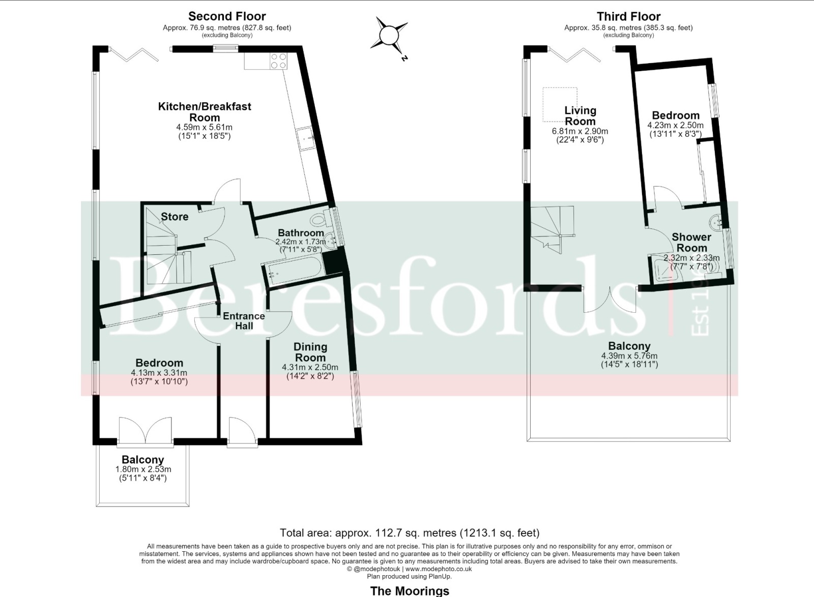 Flat 8, The Moorings,, Fullbridge Quay, Essex floorplan