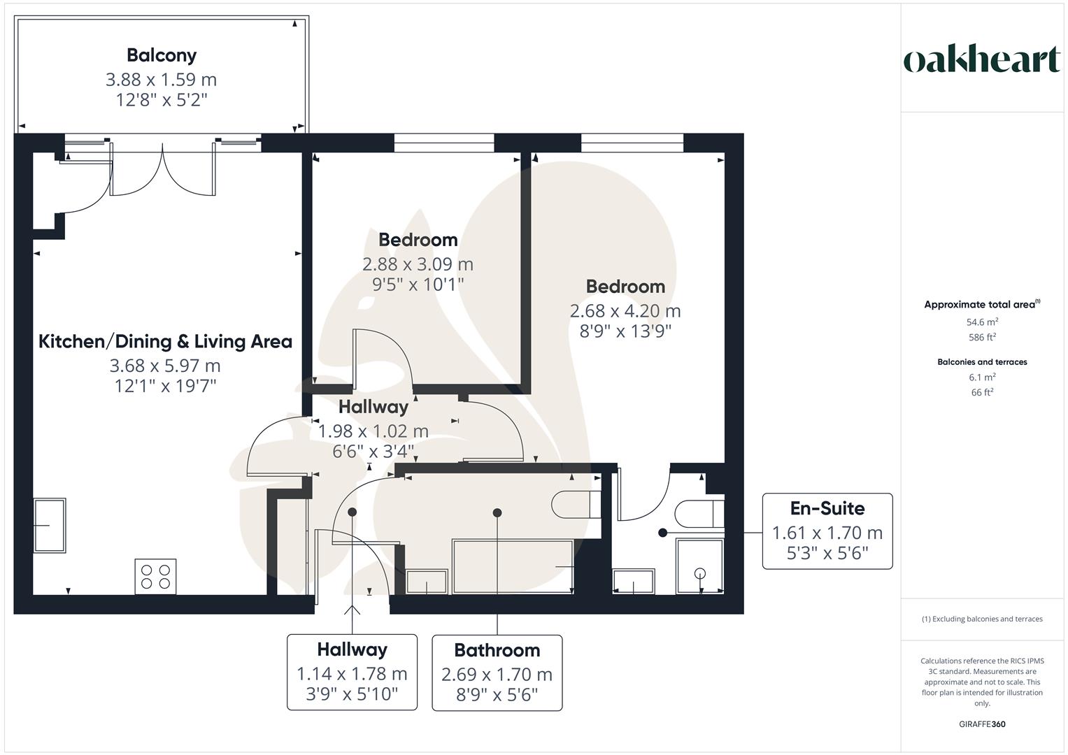 11 Jenner House, 12 Martin Hunt Drive, Colchester floorplan