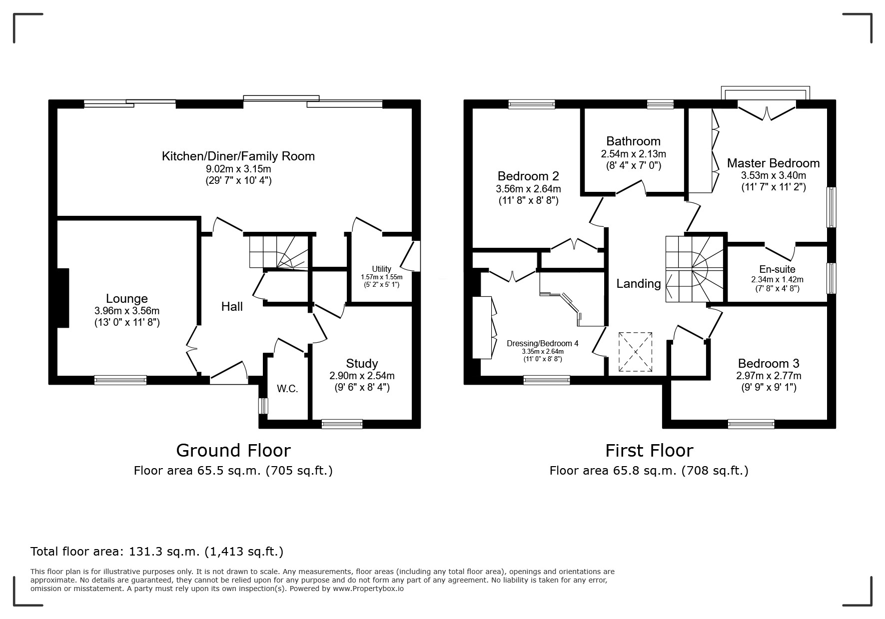 96, Hermitage Road, Chester floorplan