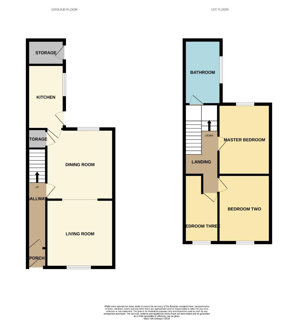 11, Hillside Road, Bishop Auckland floorplan