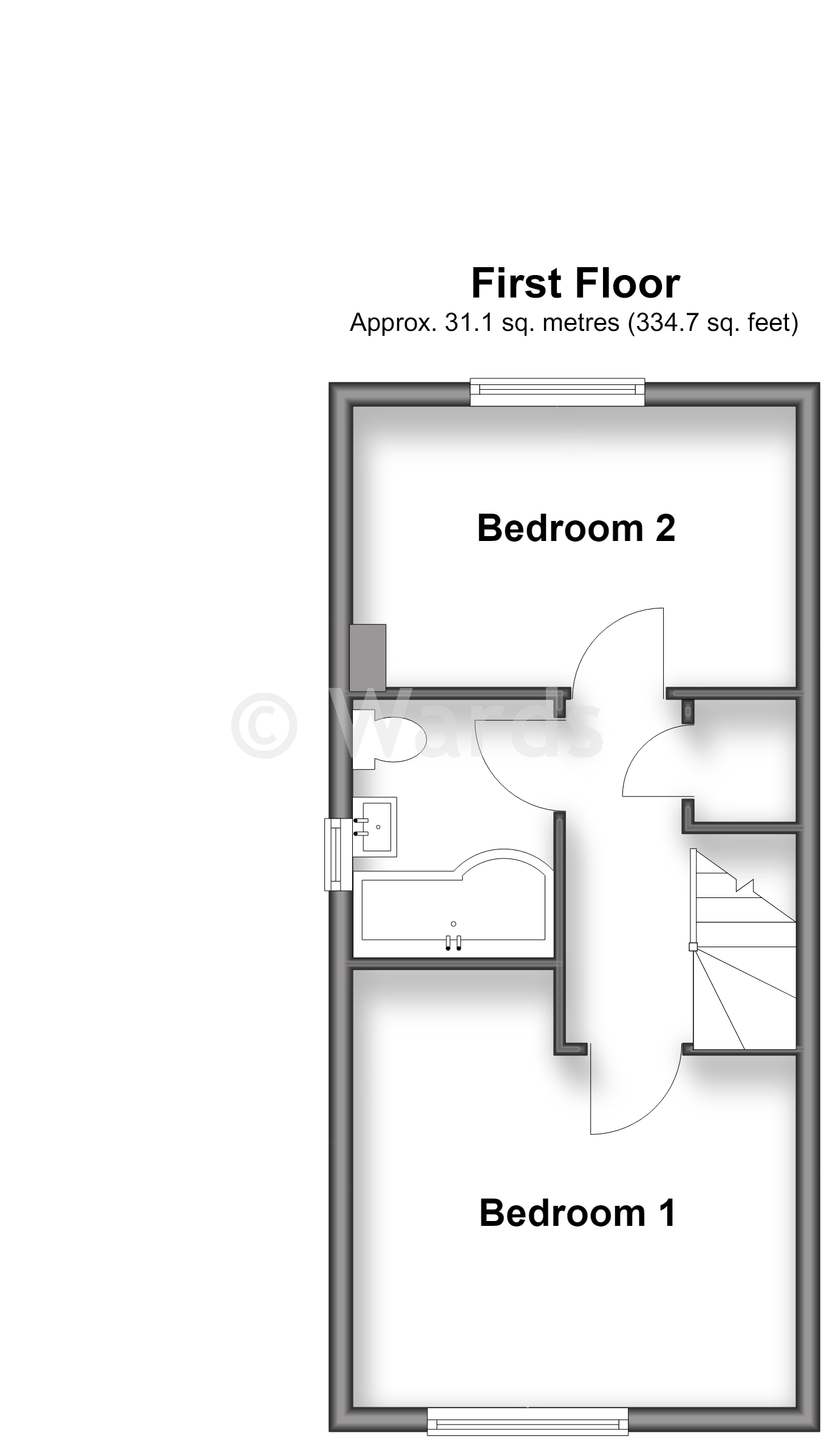 7, School Crescent, Crayford floorplan